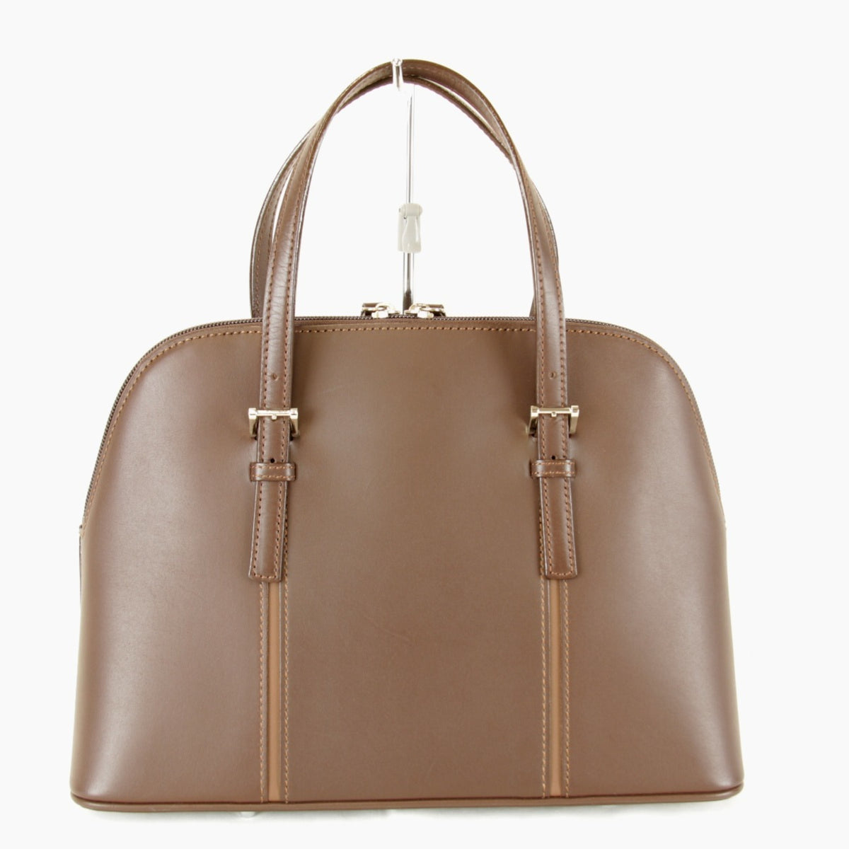 Burberry Brown Leather Handbag (Pre-Owned)