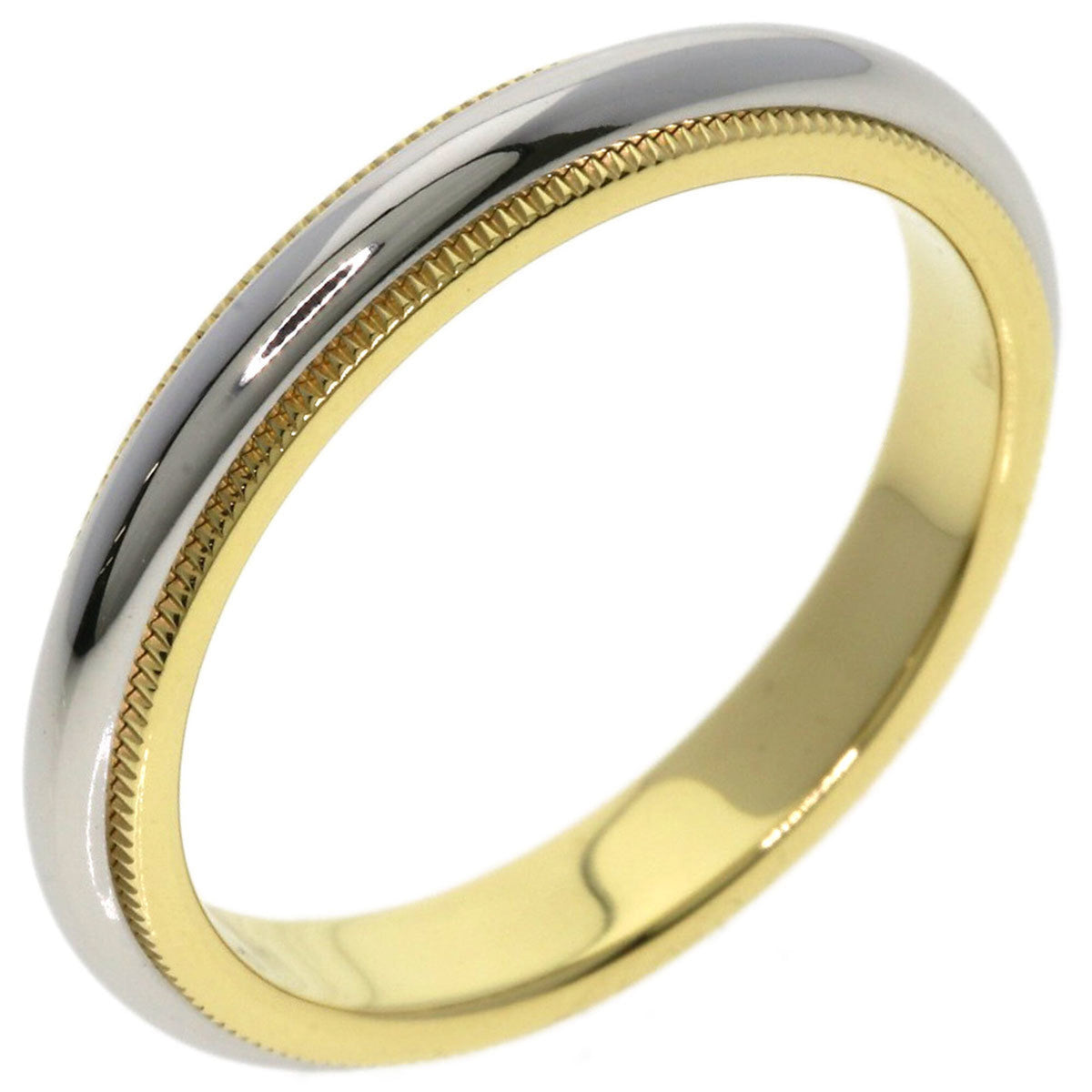 Tiffany Yellow Gold (18K) Platinum 950 Band Ring (Pre-Owned)