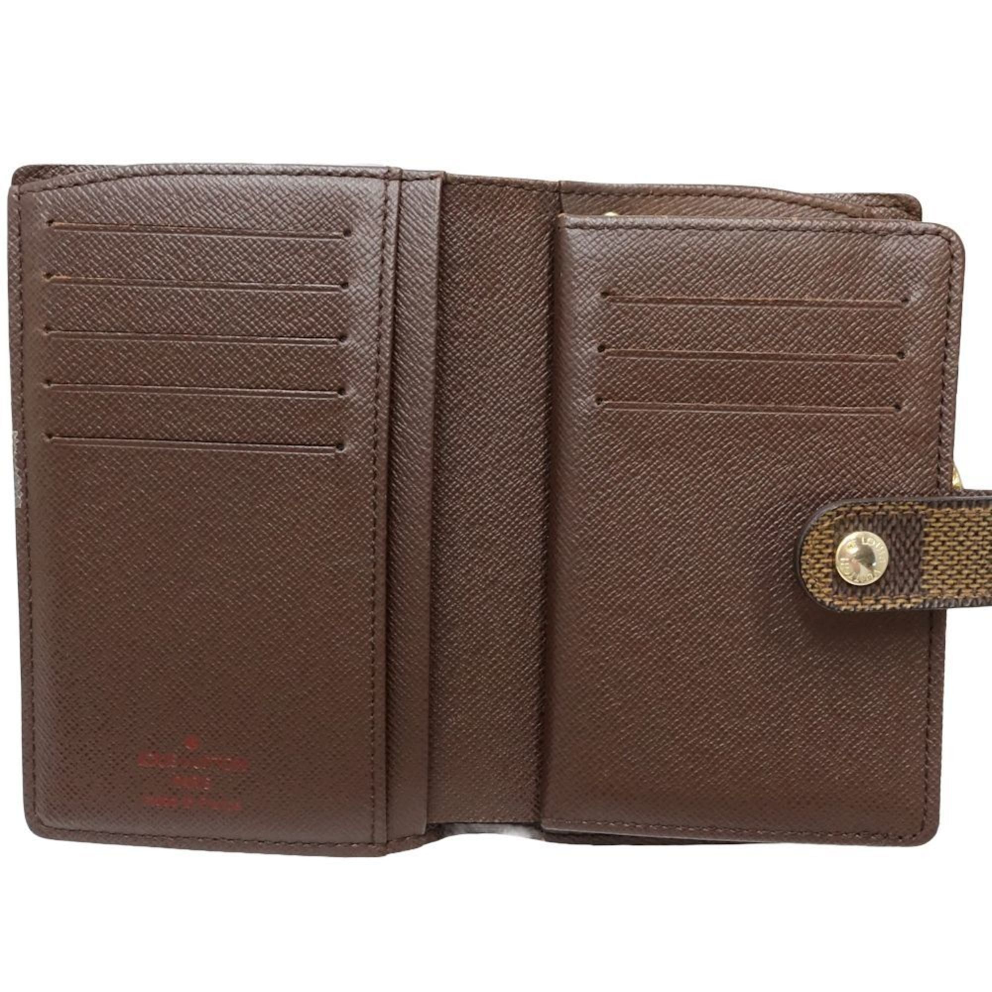 Louis Vuitton Damier Ebene Canvas Wallet (Bi-Fold) (Pre-Owned)