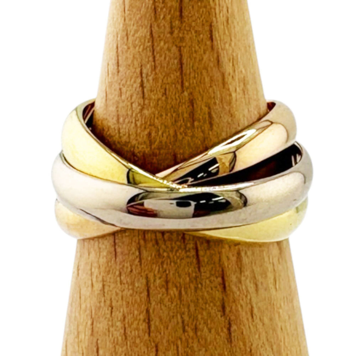 Cartier Gold Silver Pink Gold Yellow Gold (18K) Pink Gold (18K) White Gold (18K) Band Ring (Pre-Owned)