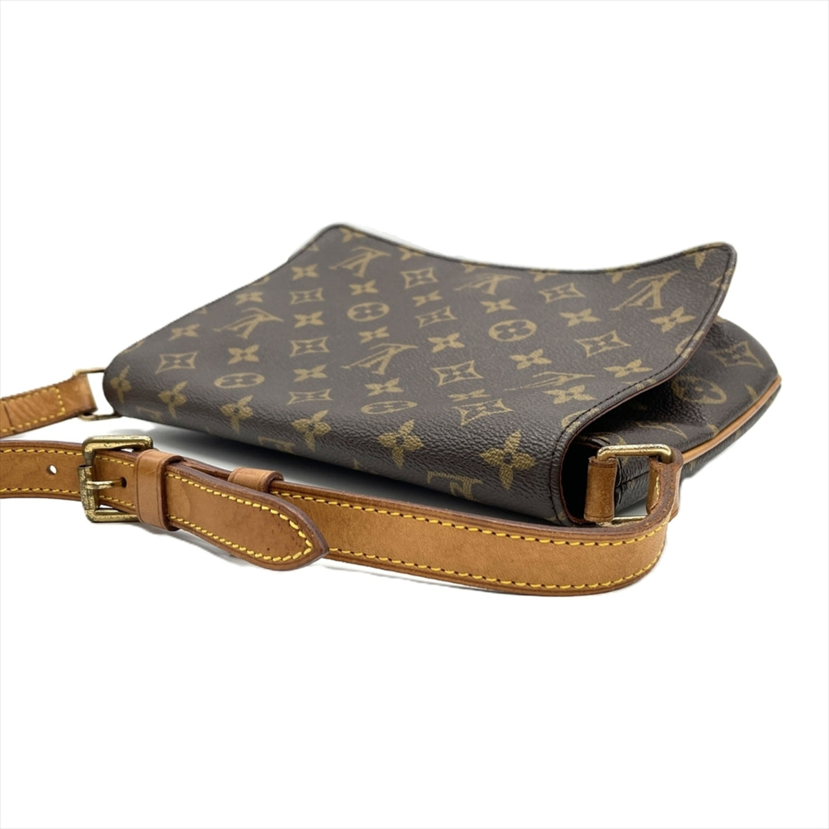 Louis Vuitton Brown Monogram Canvas Shoulder Bag (Pre-Owned)