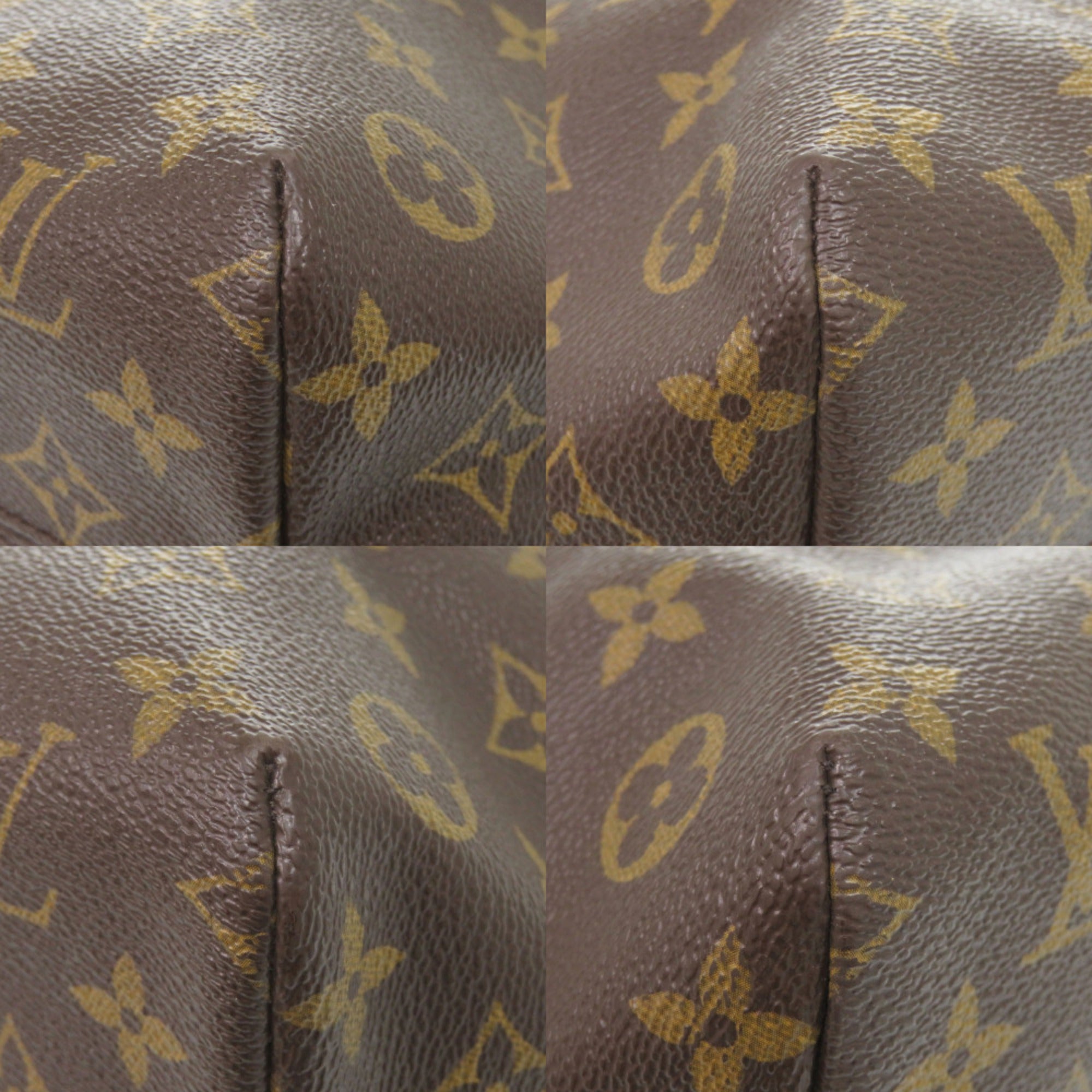 Louis Vuitton Brown Monogram Canvas Tote Bag (Pre-Owned)
