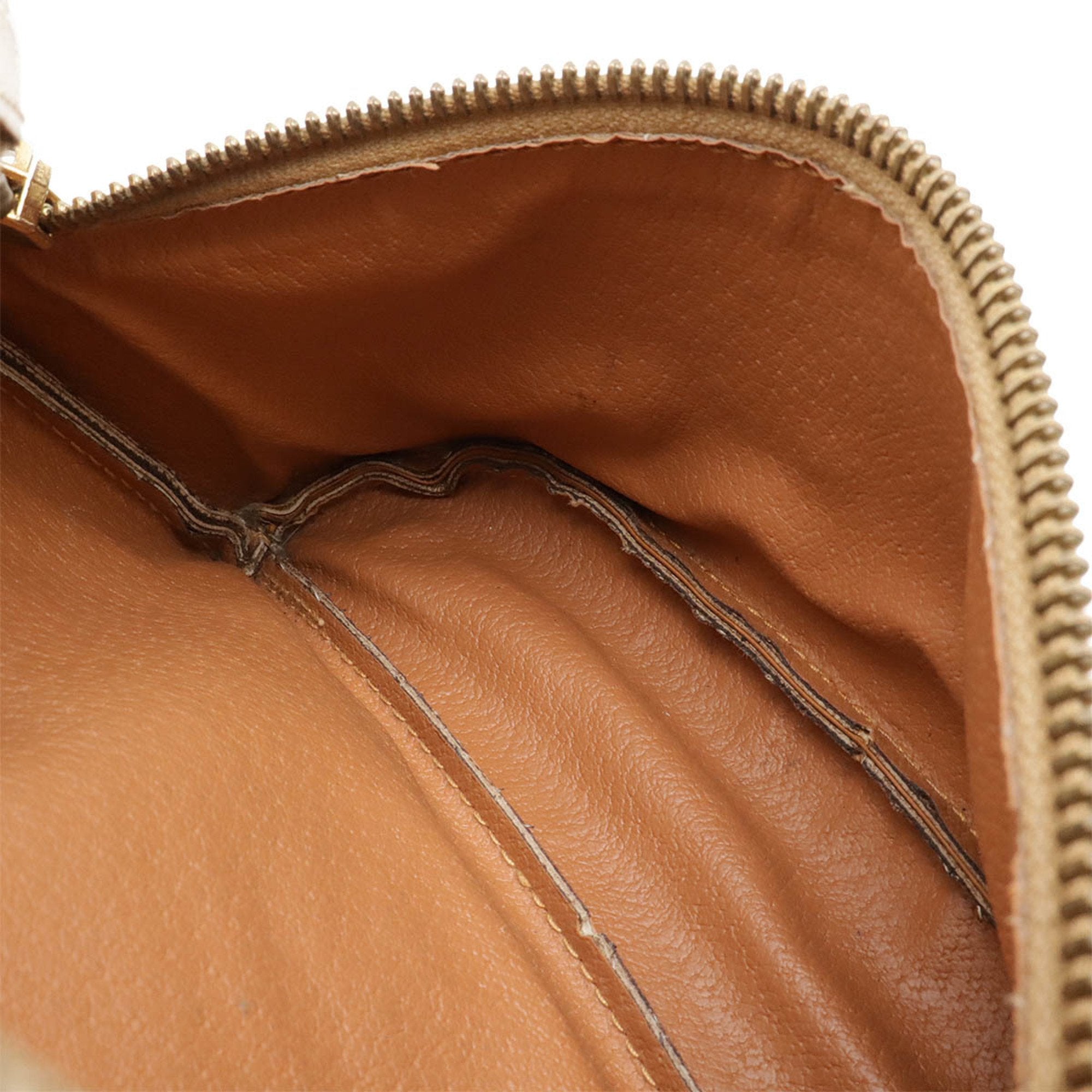 Celine Macadam Beige Pvc Pouch Sling Bag (Pre-Owned)