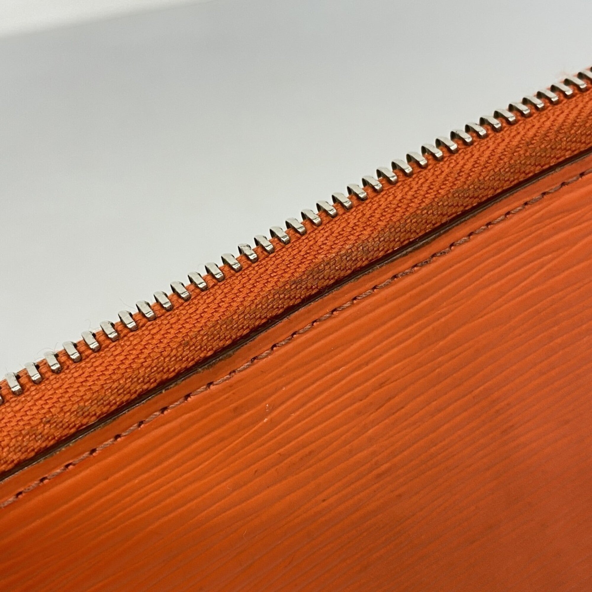 Louis Vuitton Orange Long Wallet (Bi-Fold) (Pre-Owned)