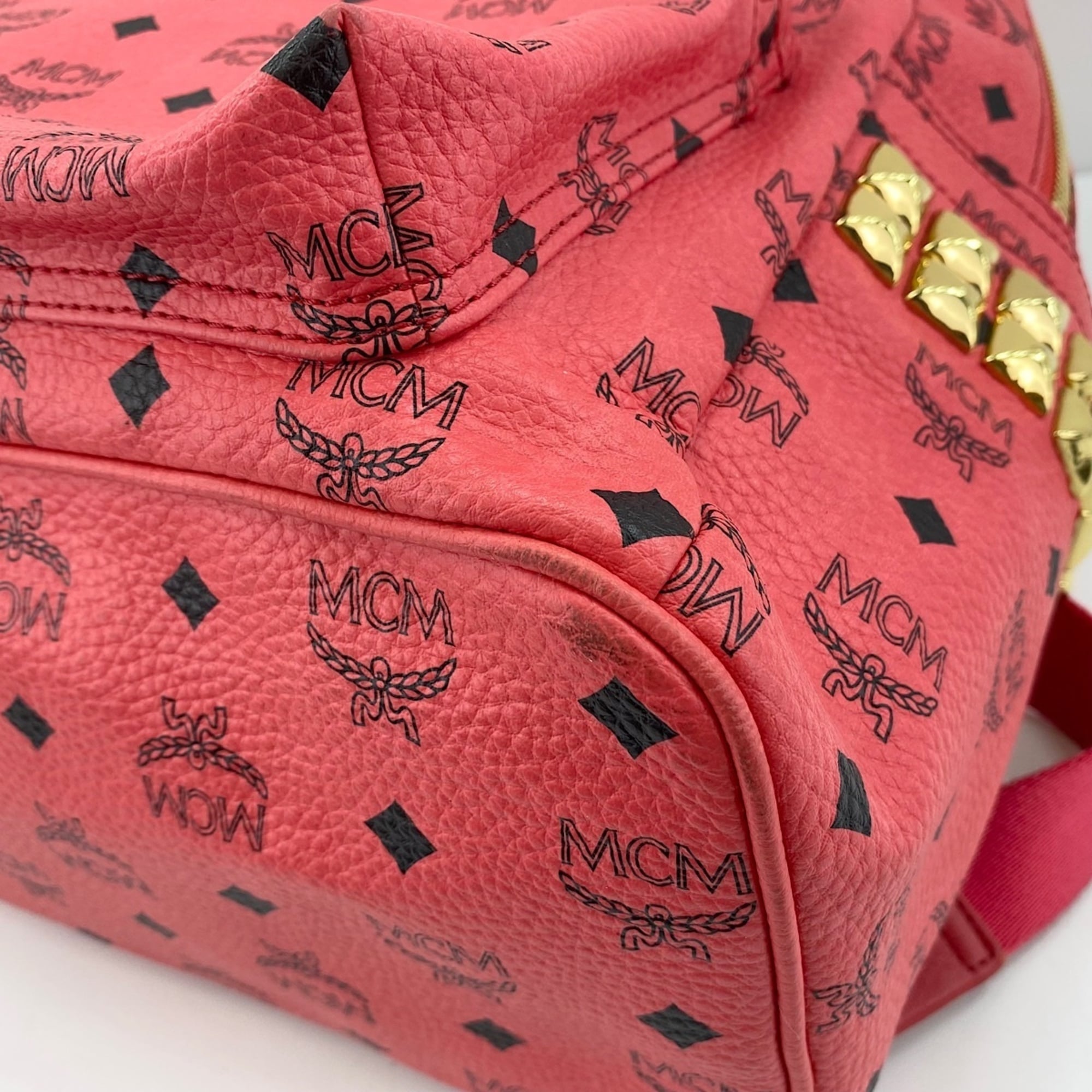 Mcm Pink Backpack (Pre-Owned)