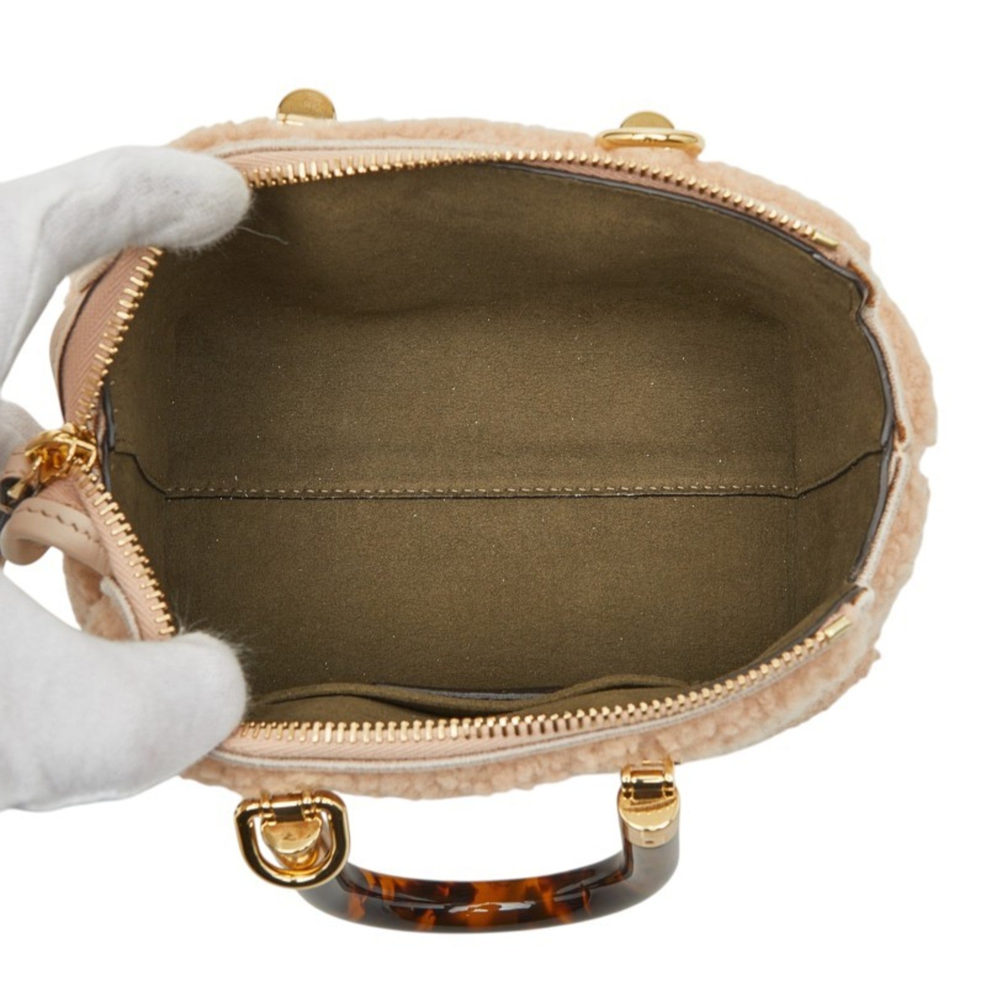 Fendi Pink Handbag Shoulder Bag (Pre-Owned)