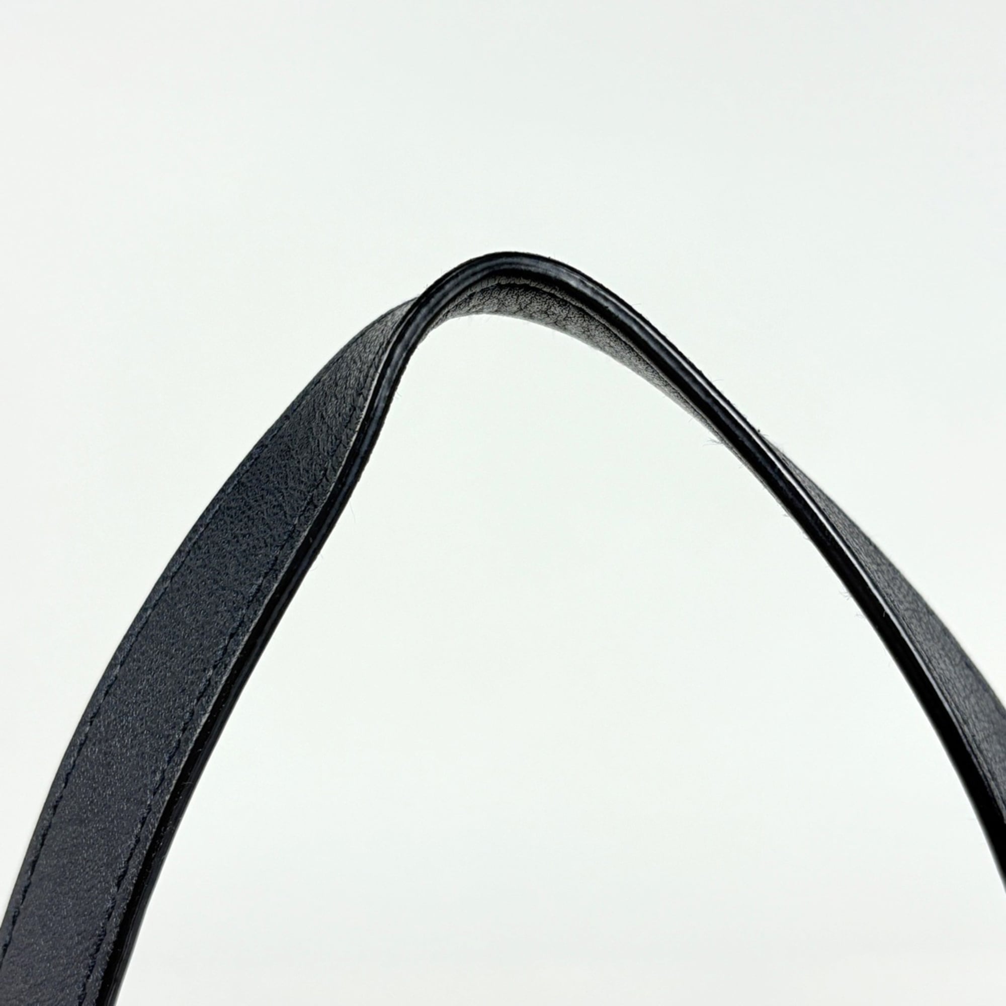 Prada Navy Nylon Leather Tote Bag (Pre-Owned)