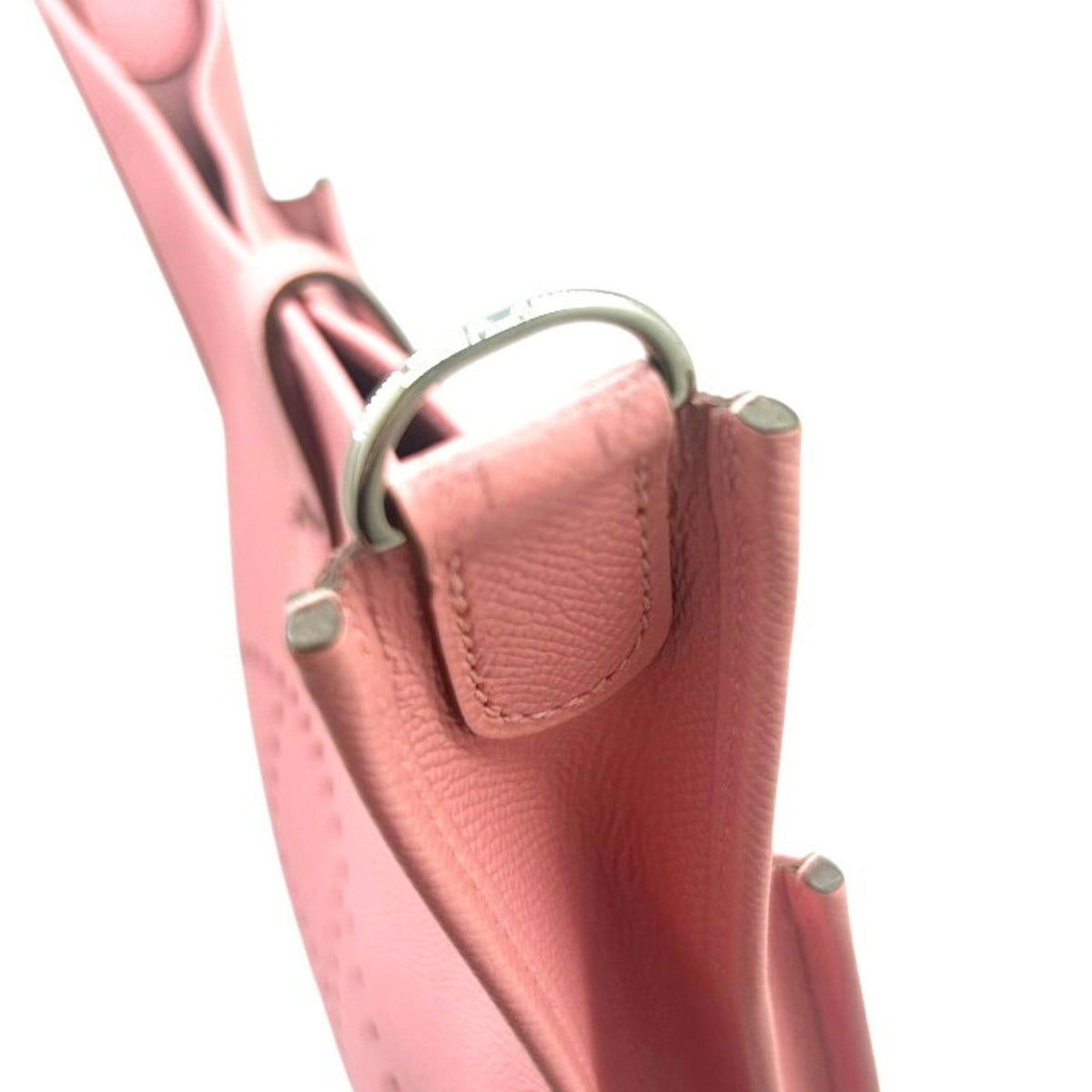 Hermes Rose Confetti Epsom Leather Shoulder Bag (Pre-Owned)
