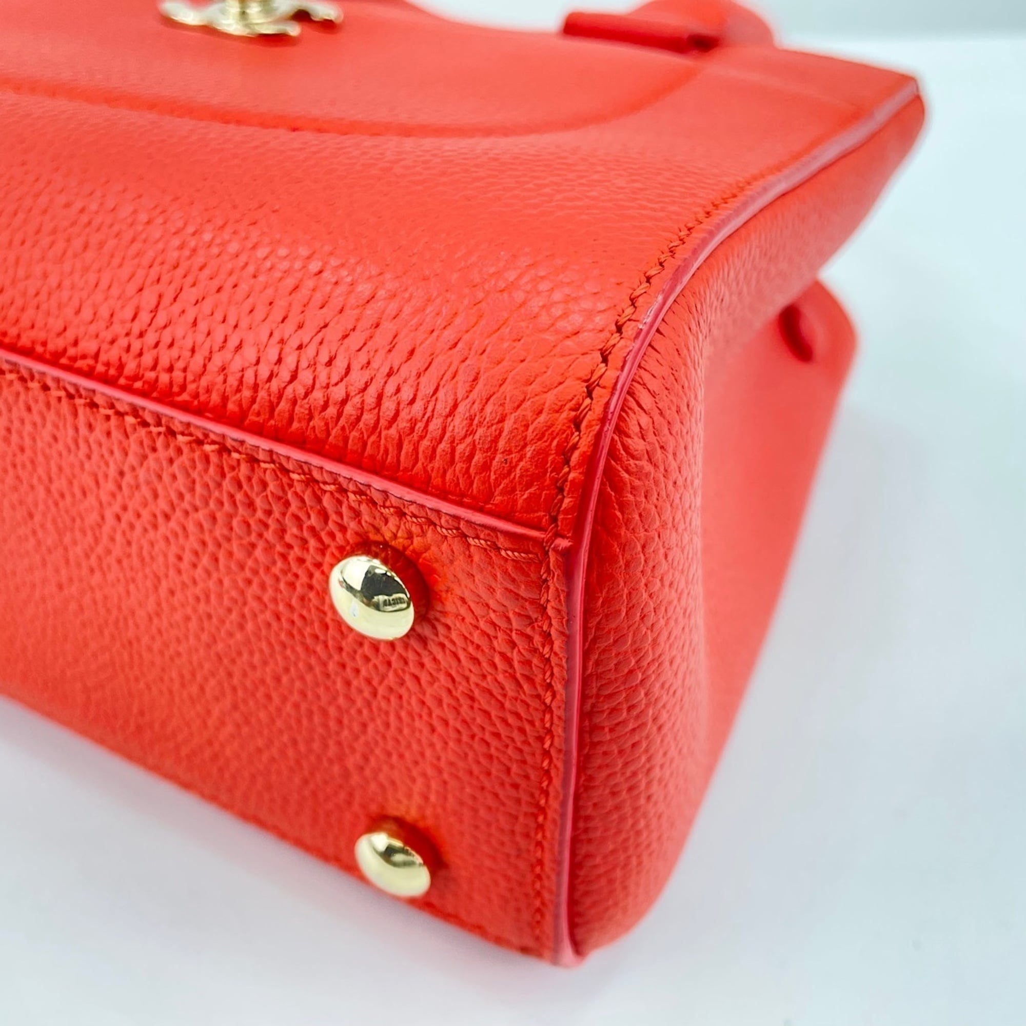 Chanel Orange Handbag (Pre-Owned)