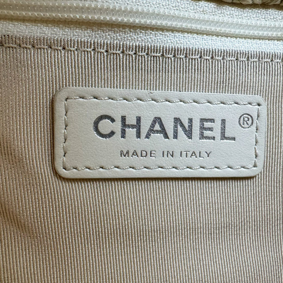 Chanel Yellow Leather Vinyl Handbag Shoulder Bag (Pre-Owned)
