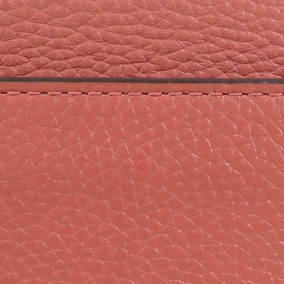Tory Burch Coral Orange Leather Shoulder Bag (Pre-Owned)