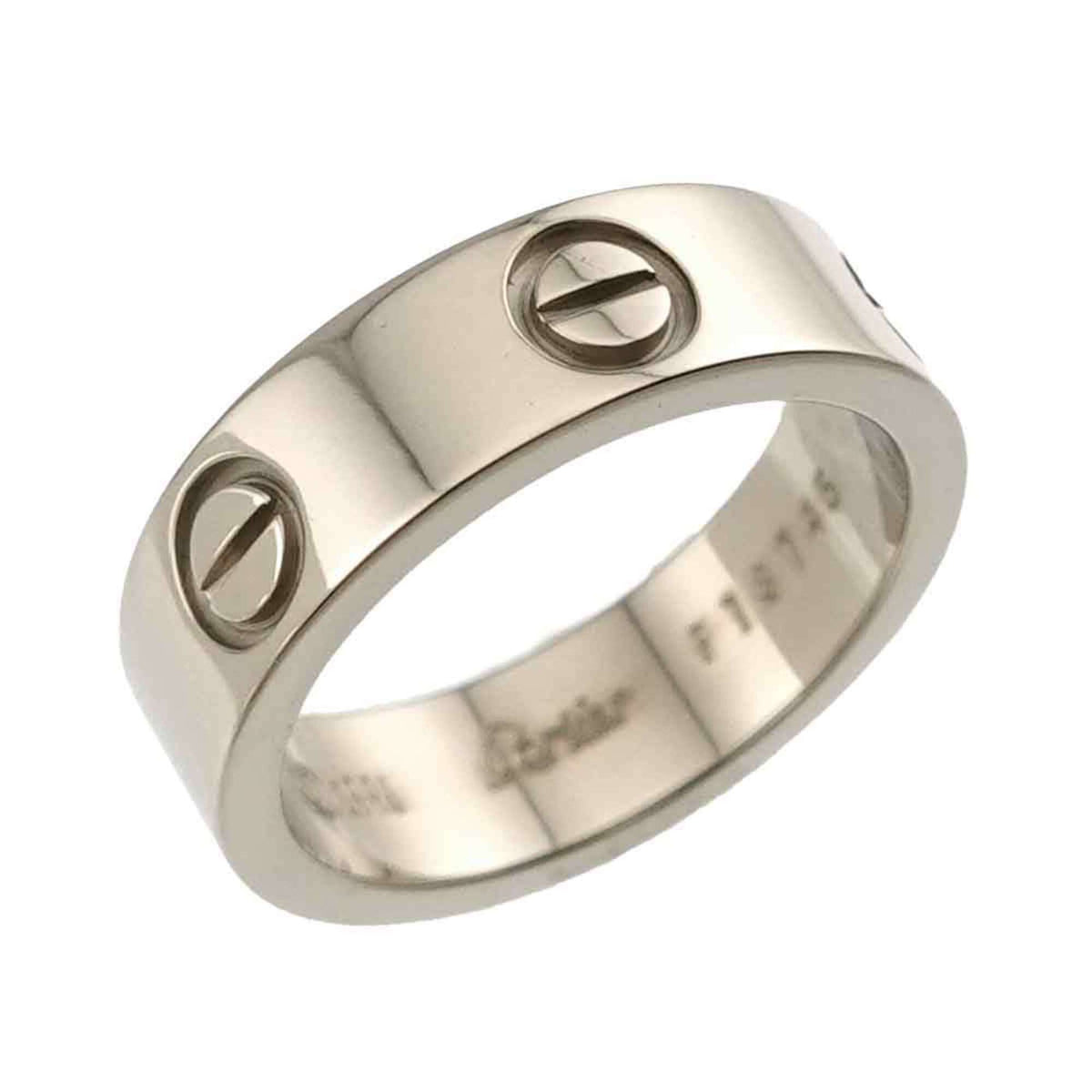 Cartier White Gold (18K) Band Ring (Pre-Owned)
