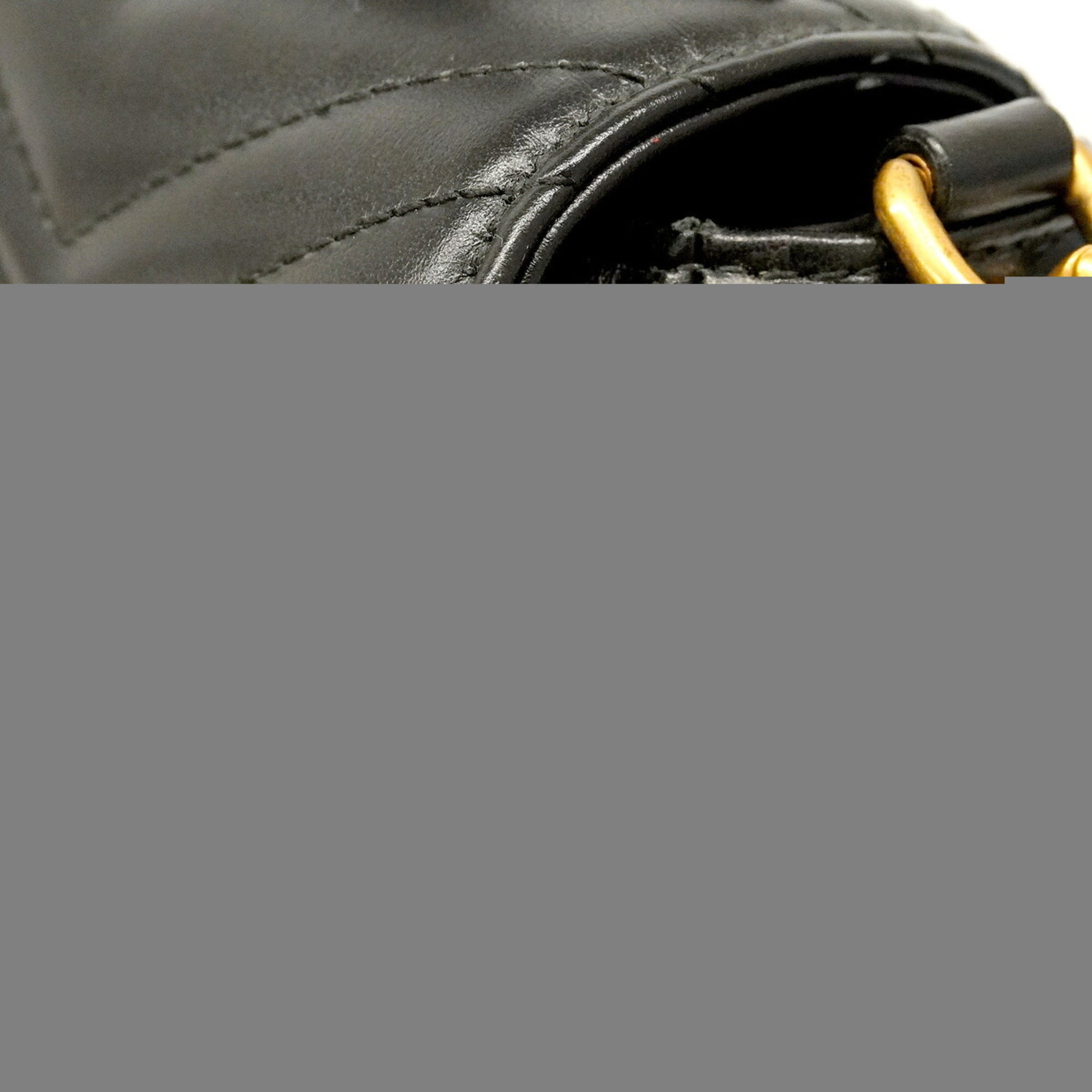 Gucci Black Leather Handbag (Pre-Owned)