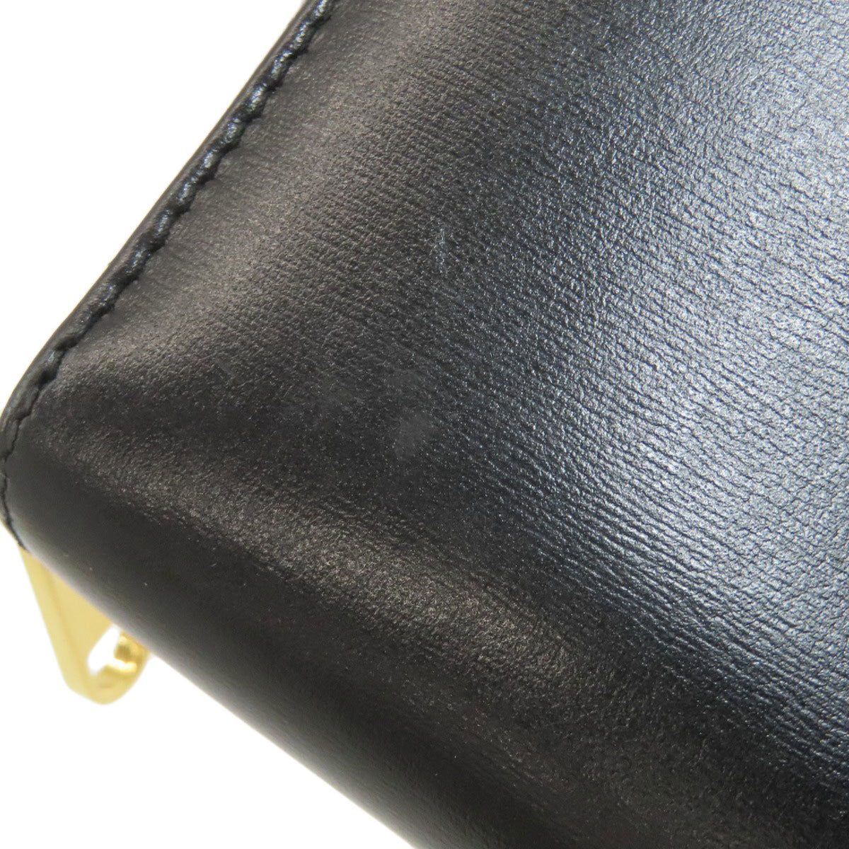Gucci Black Leather Long Wallet (Bi-Fold) (Pre-Owned)