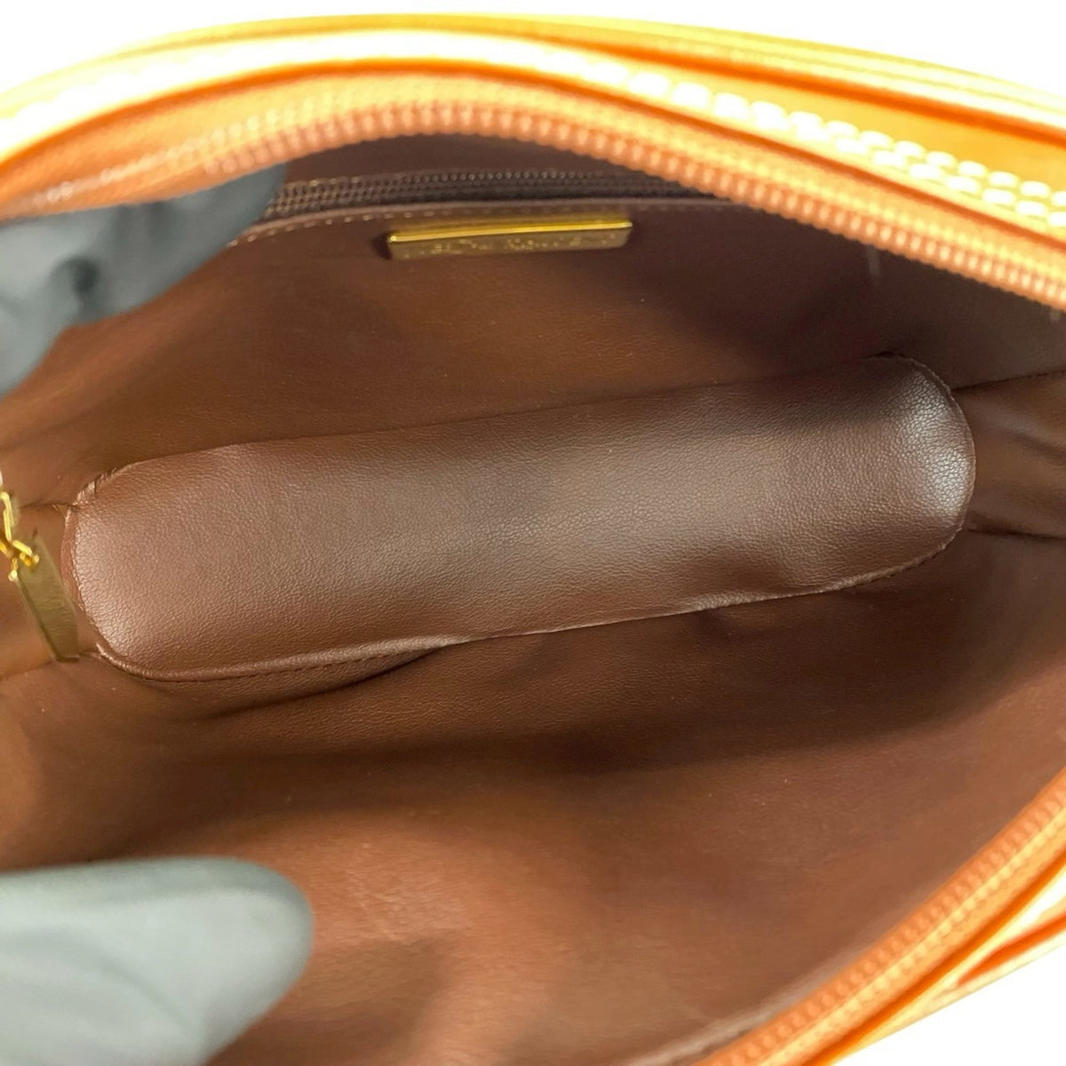 Yves Saint Laurent Brown Leather Shoulder Bag (Pre-Owned)