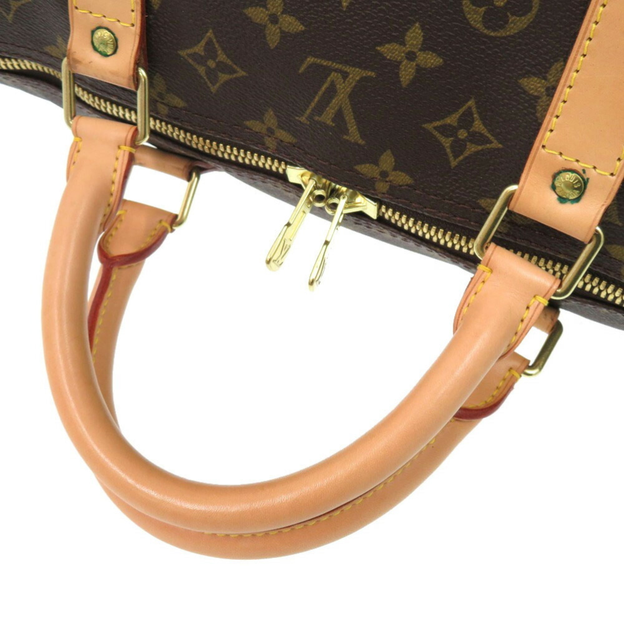 Louis Vuitton Brown Monogram Boston Bag (Pre-Owned)