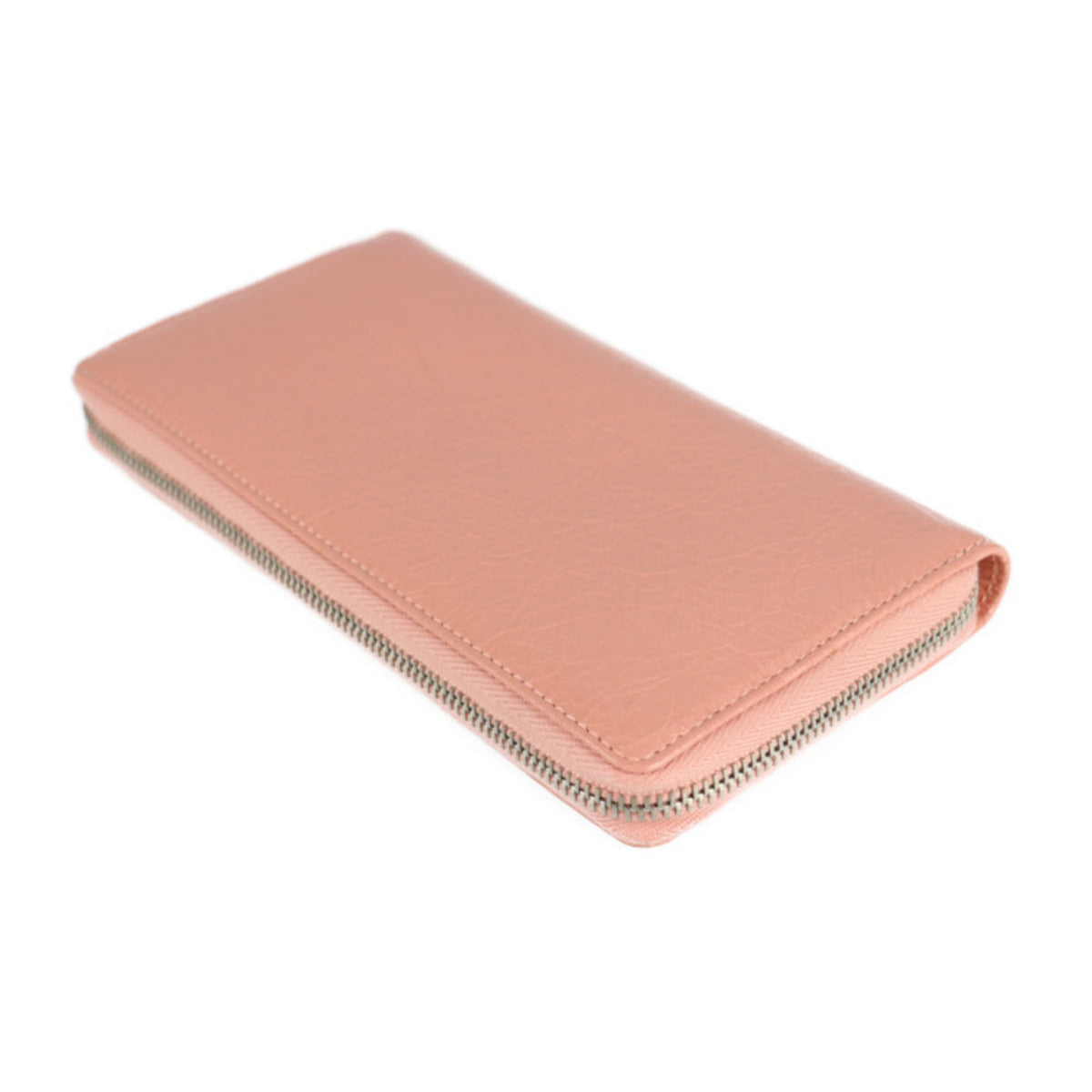 Balenciaga Pink Beige Leather Coin Purse/Coin Case (Pre-Owned)
