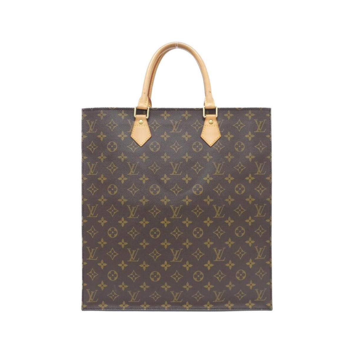 Louis Vuitton Brown Coated Canvas Handbag (Pre-Owned)