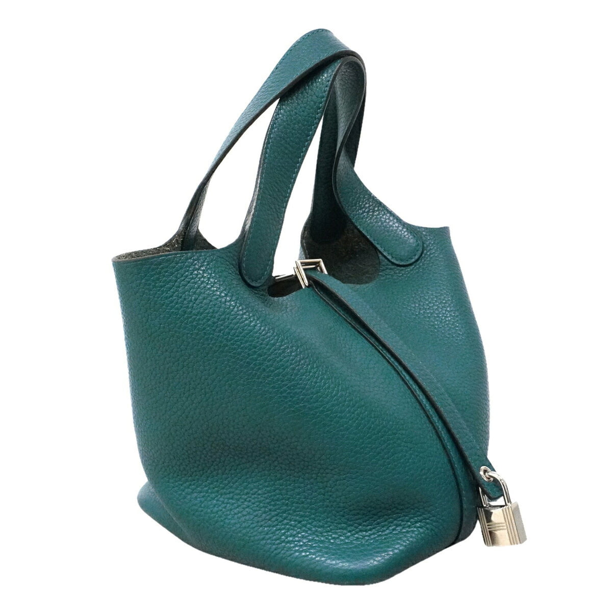 Hermes Colvert Taurillon Clemence Leather Handbag (Pre-Owned)