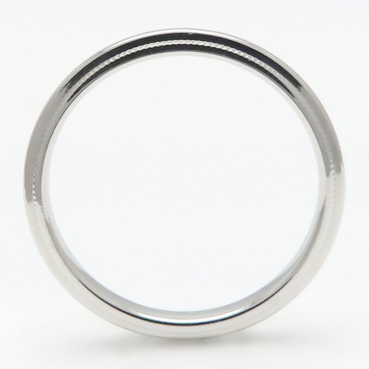 Tiffany Platinum Platinum 950 Band Ring (Pre-Owned)
