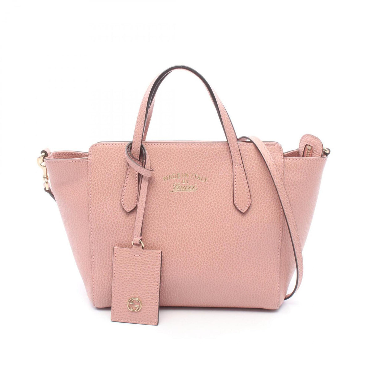Gucci Pink Leather Handbag (Pre-Owned)