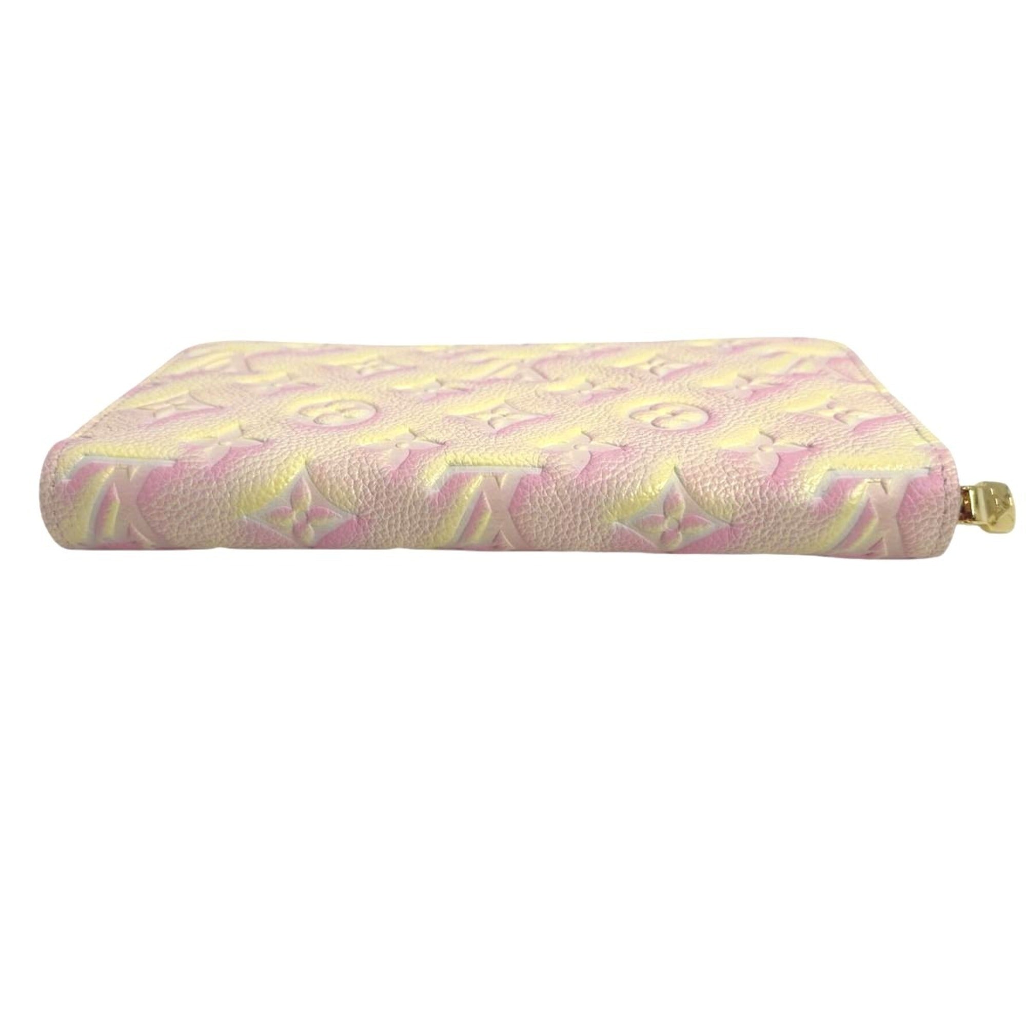 Louis Vuitton Monogram Empreinte Pink Monogram Empreinte Long Wallet (Bi-Fold) (Pre-Owned)