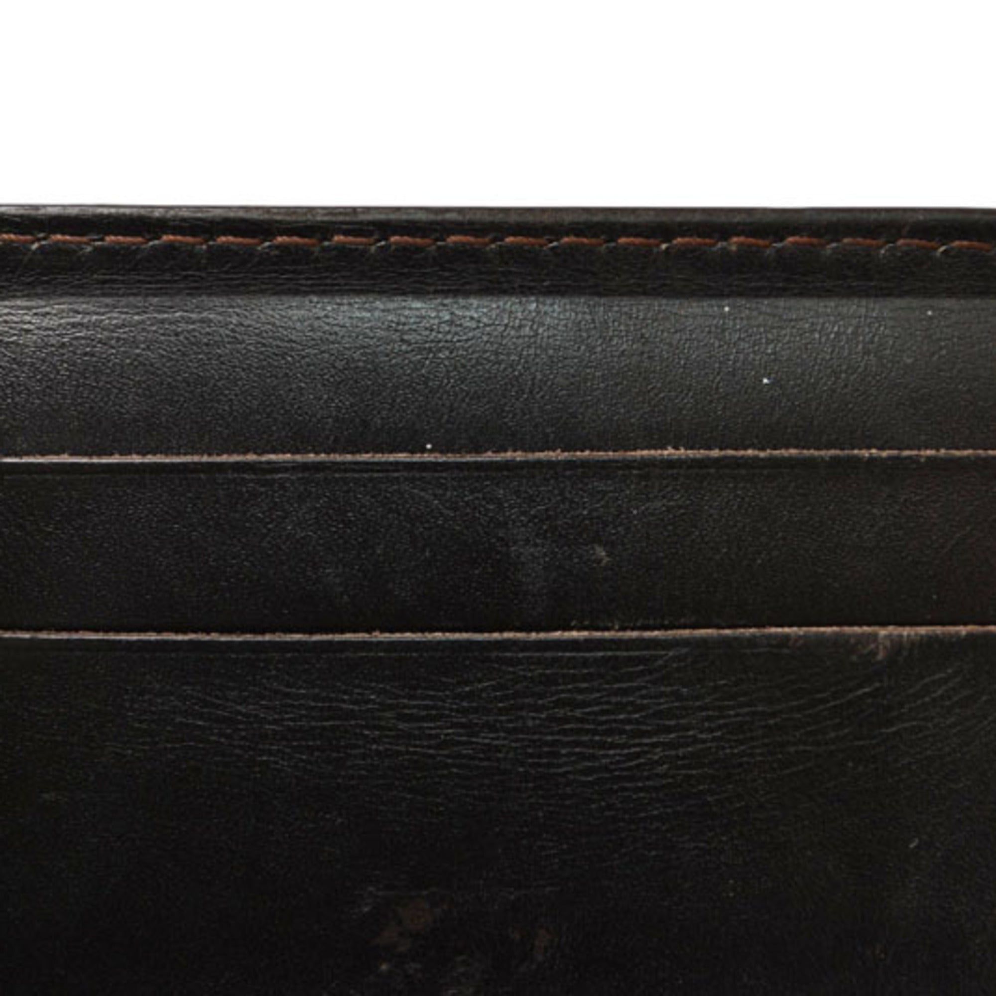 Louis Vuitton Utah Coffee Utah Leather Money Clip (Pre-Owned)