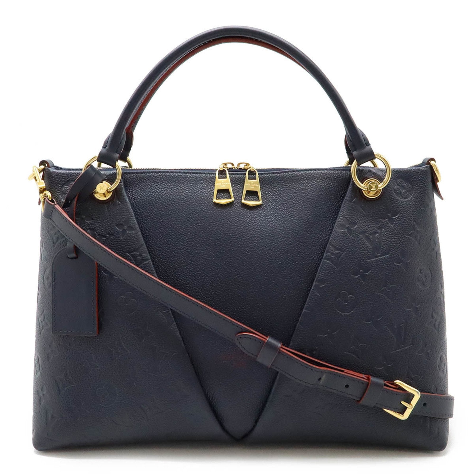 Louis Vuitton Marine Rouge Monogram Empreinte Handbag Shoulder Bag Tote Bag (Pre-Owned)