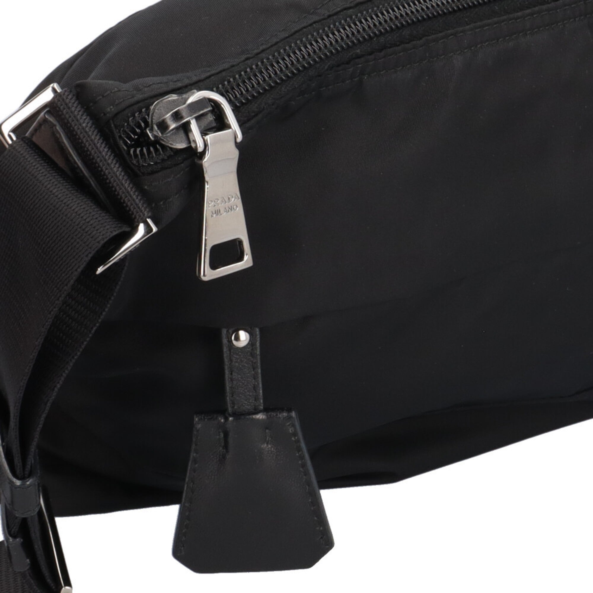 Prada Black Nylon Shoulder Bag (Pre-Owned)