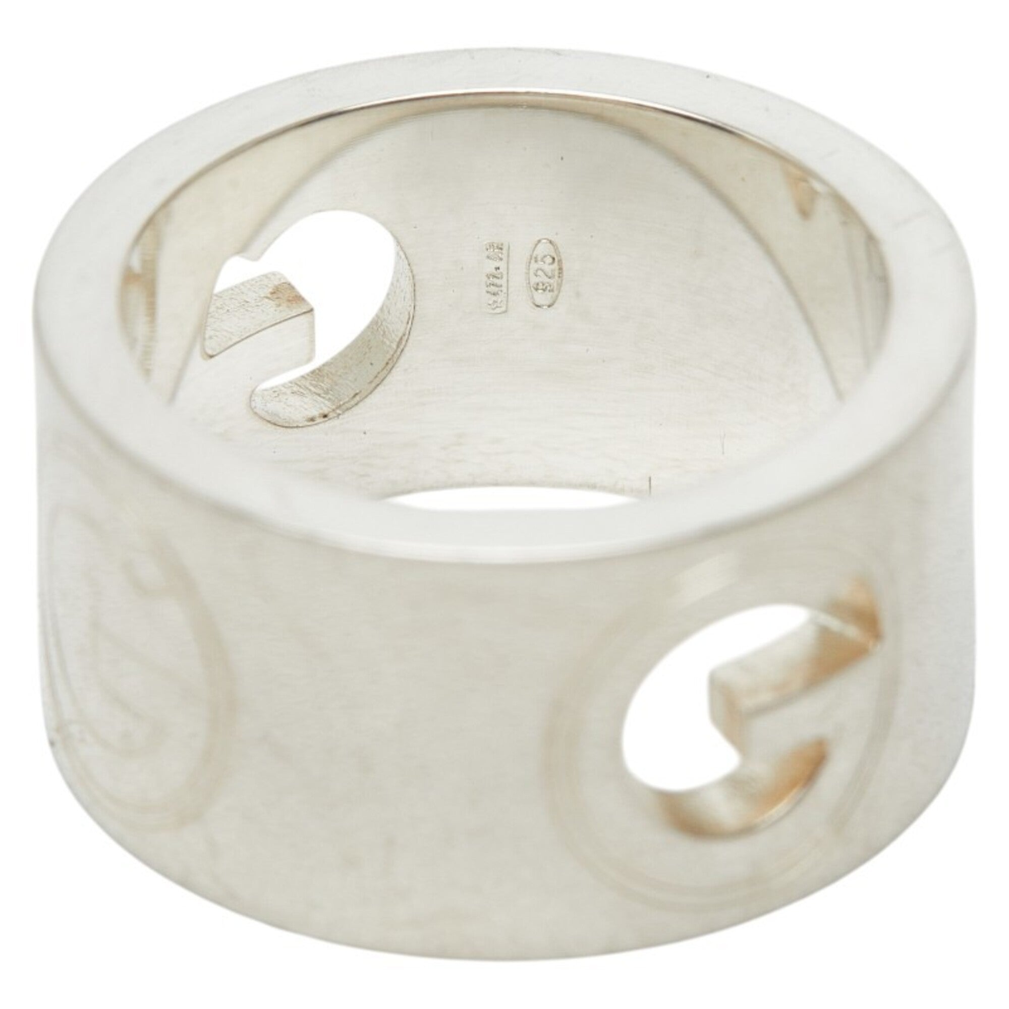 Gucci Silver Silver 925 Band Ring (Pre-Owned)