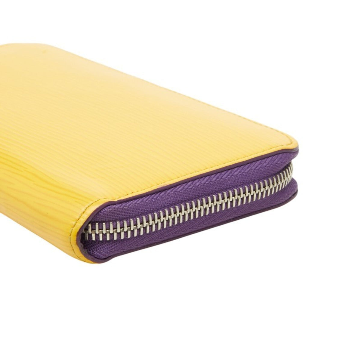 Louis Vuitton Citron Leather Long Wallet (Bi-Fold) (Pre-Owned)