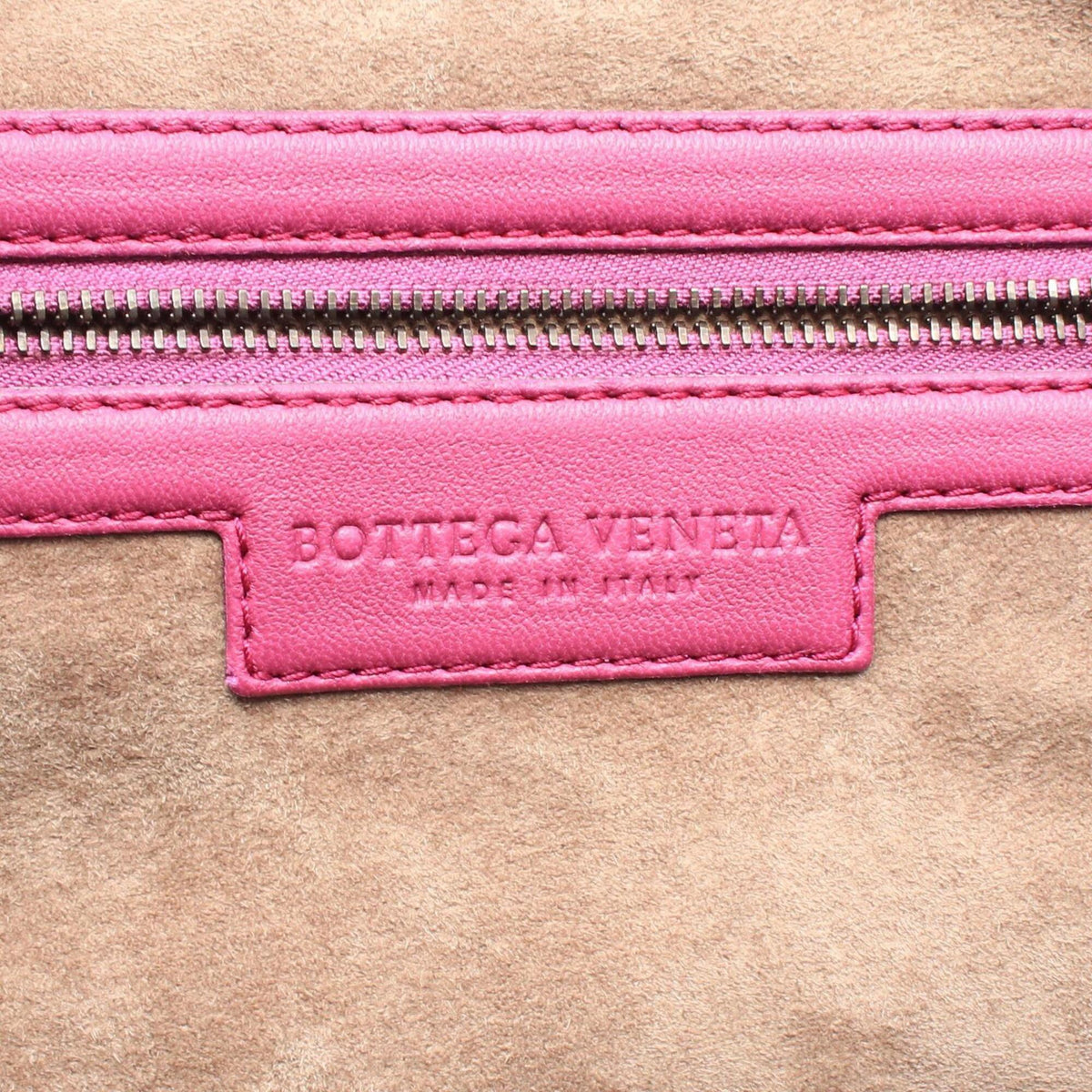 Bottega Veneta Purple Intrecciato Handbag Tote Bag (Pre-Owned)