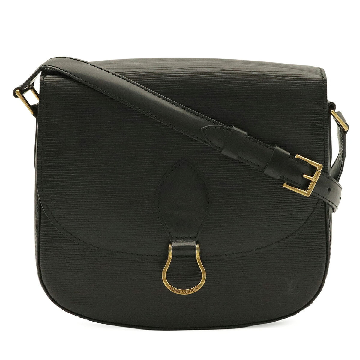 Louis Vuitton Noir Epi Leather Pochette Shoulder Bag (Pre-Owned)