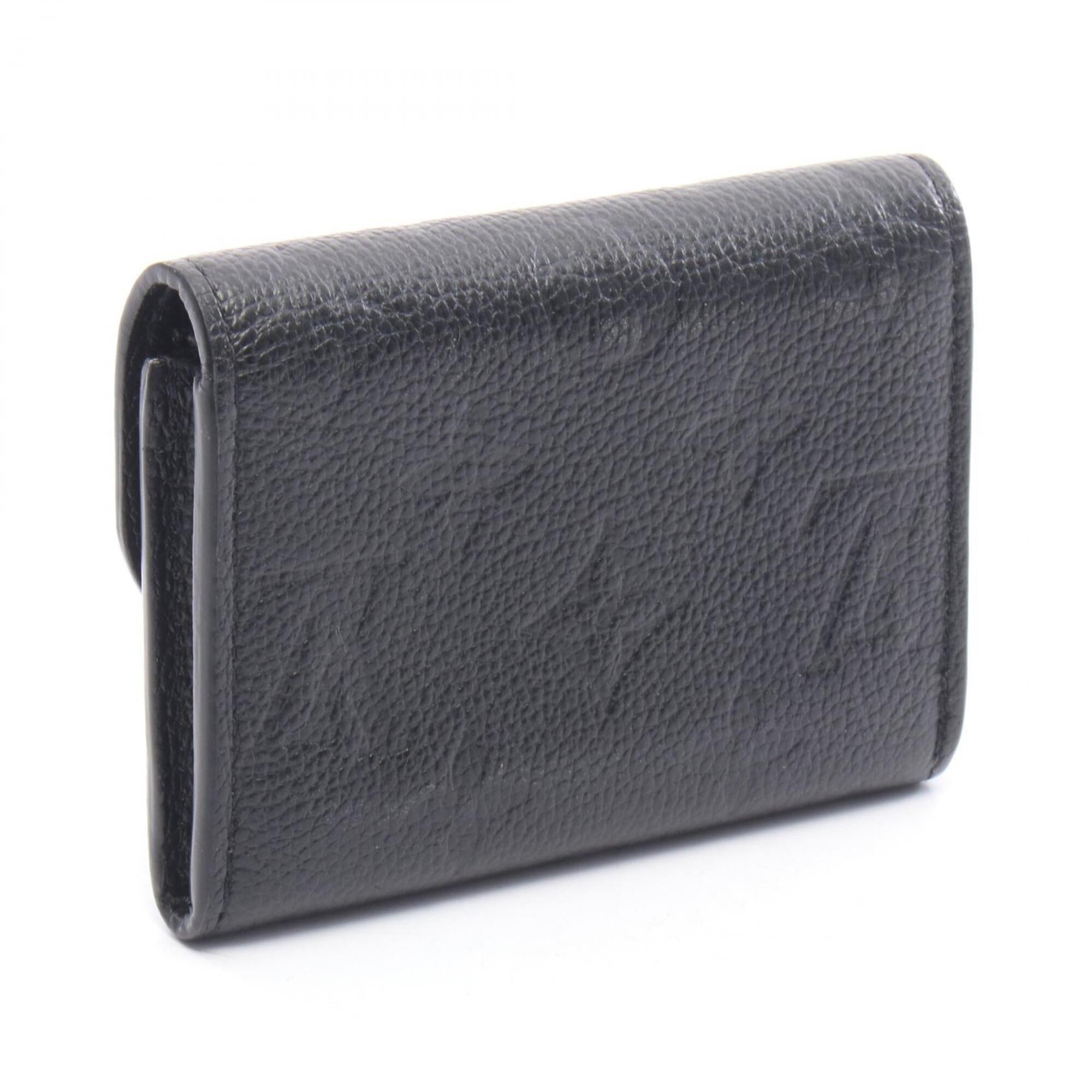 Louis Vuitton Black Noir Monogram Empreinte Coin Purse/Coin Case (Pre-Owned)