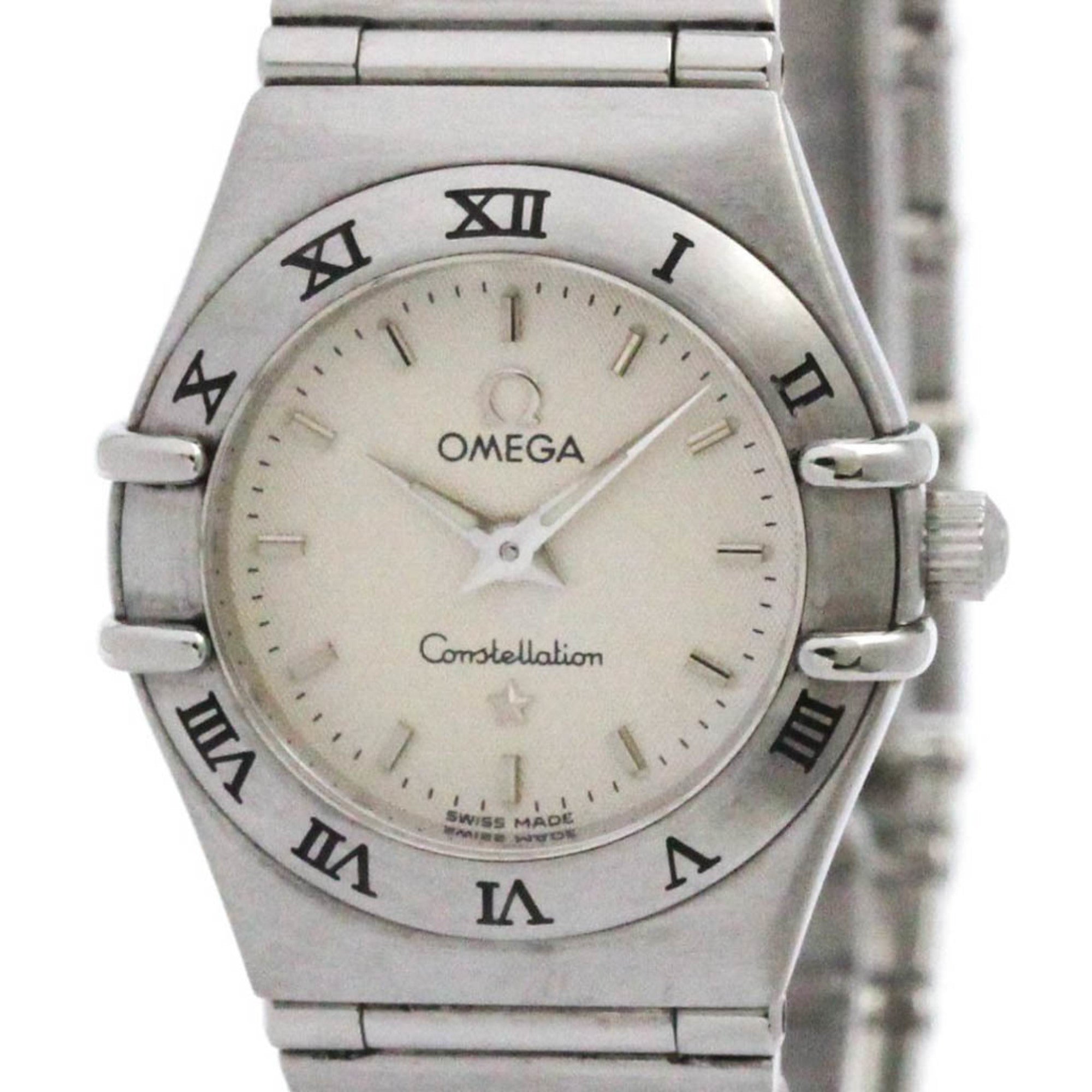 Omega Constellation Quartz Watch Stainless Steel Watch (Pre-Owned)