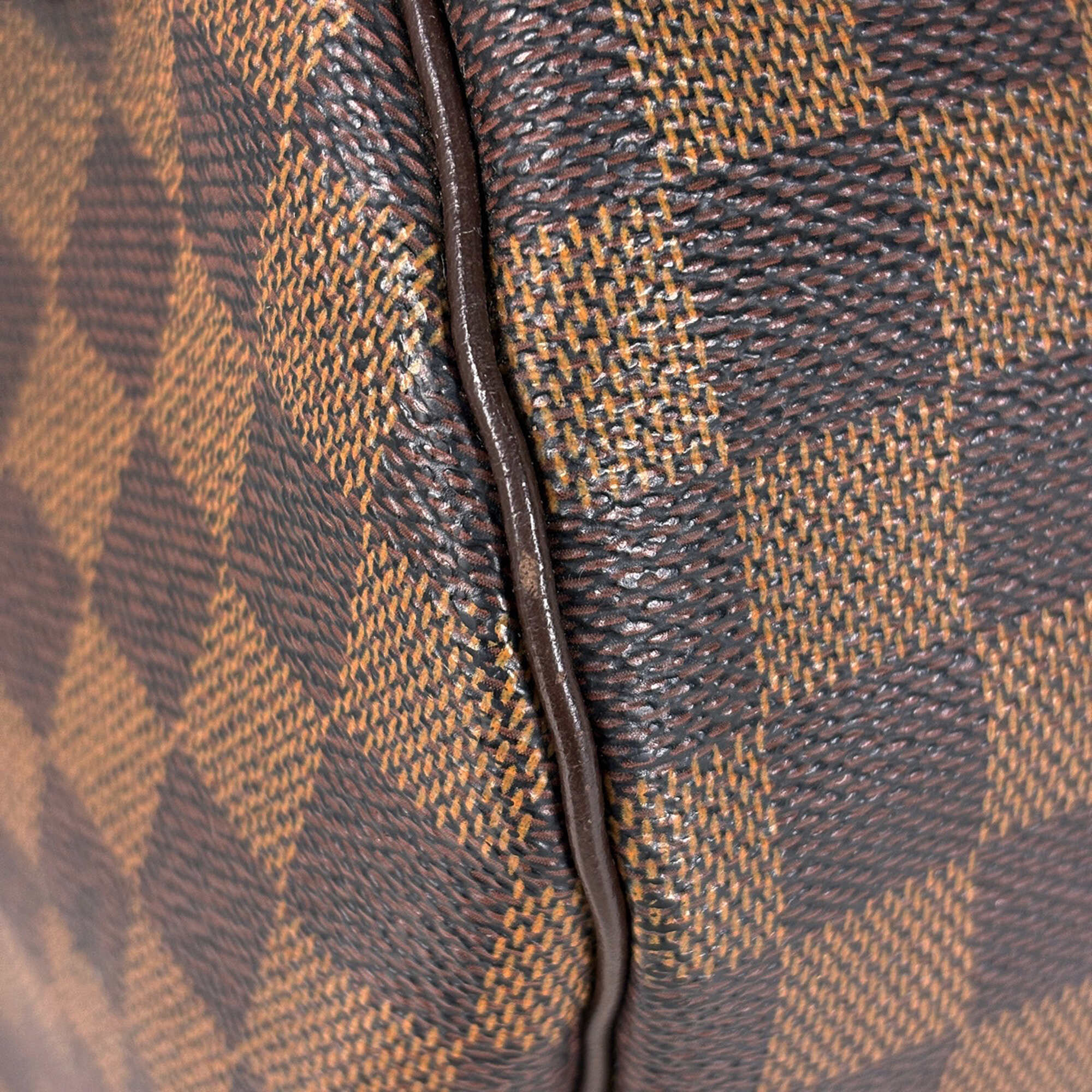 Louis Vuitton Brown Damier Canvas Handbag (Pre-Owned)