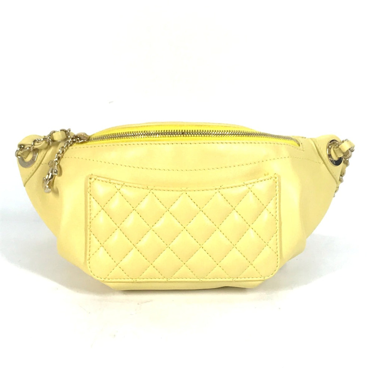 Chanel Yellow Leather Other (Pre-Owned)