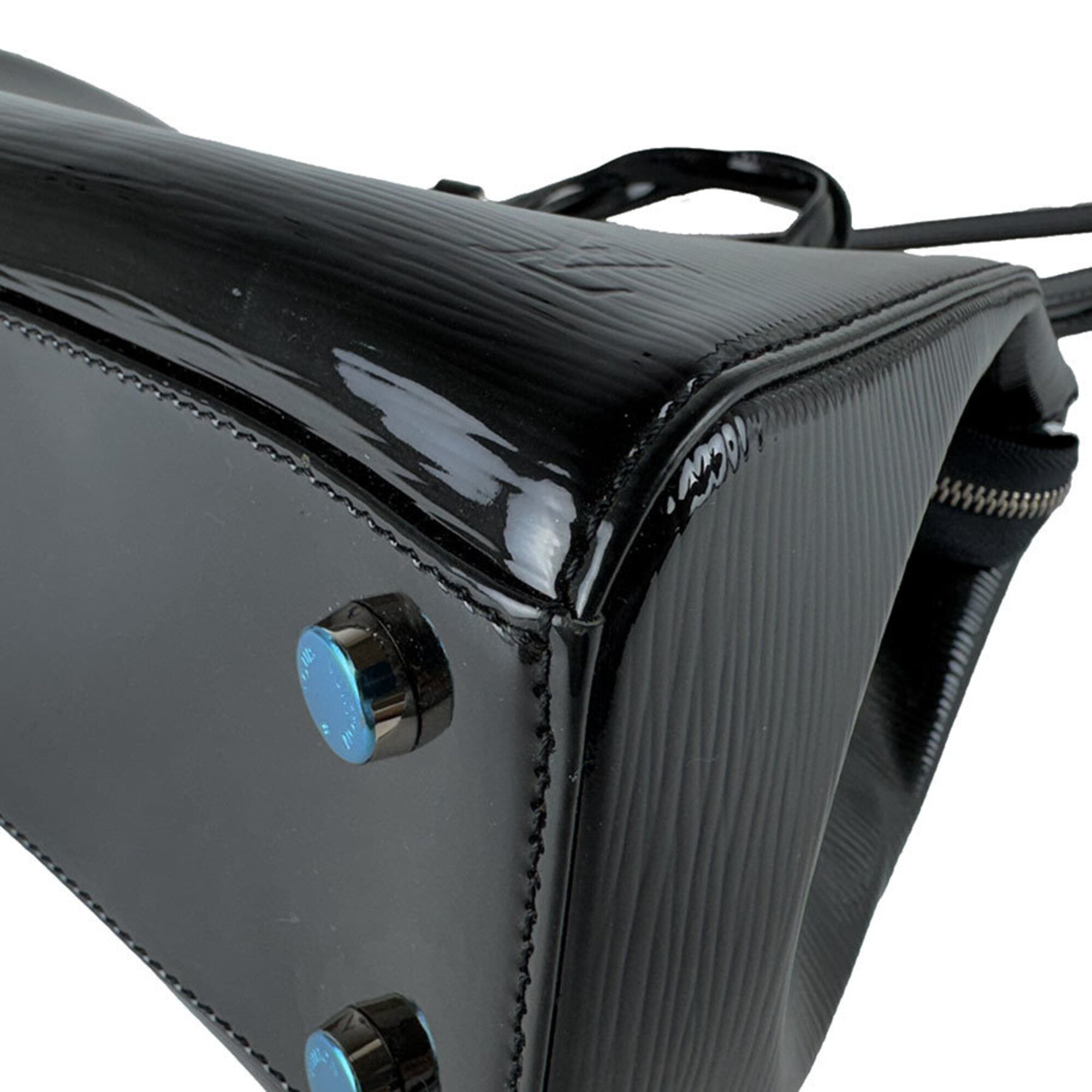 Louis Vuitton Noir Handbag Shoulder Bag (Pre-Owned)