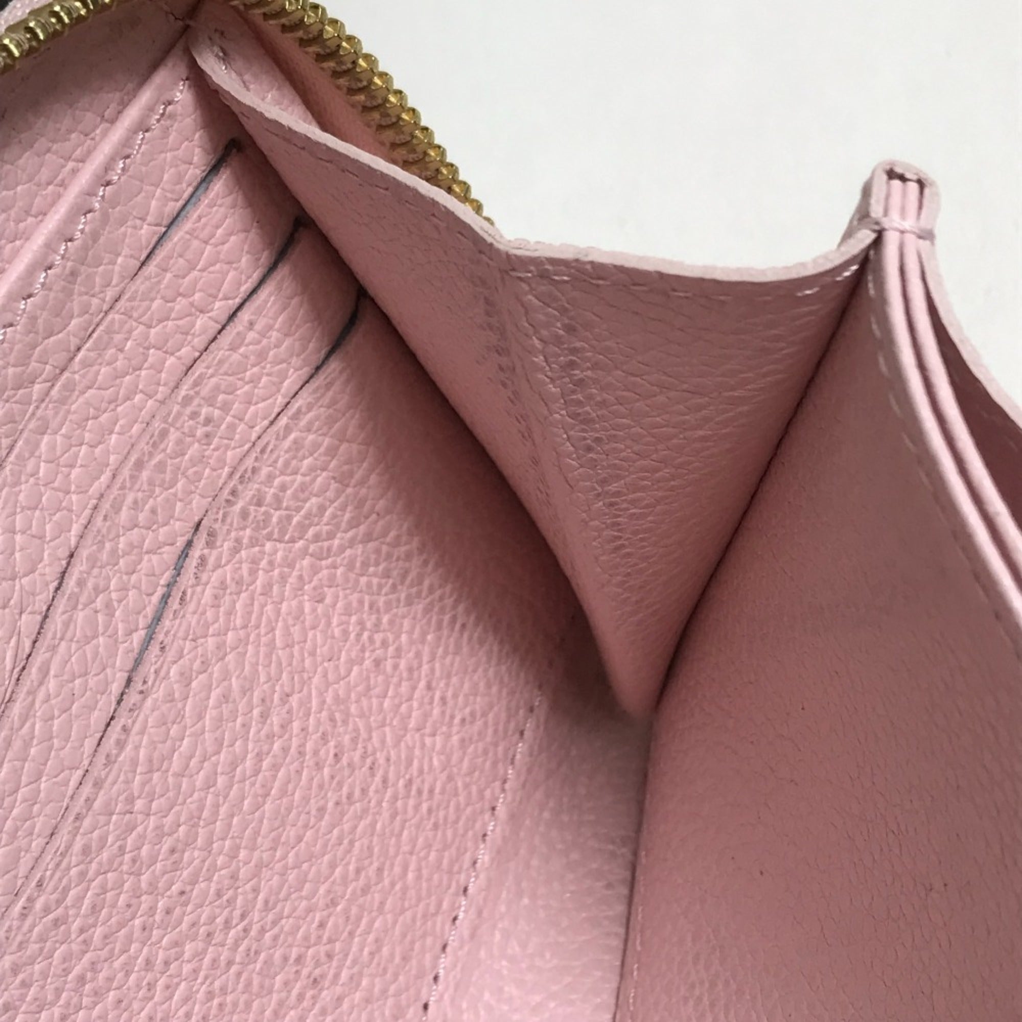 Louis Vuitton Pink Other Long Wallet (Bi-Fold) (Pre-Owned)