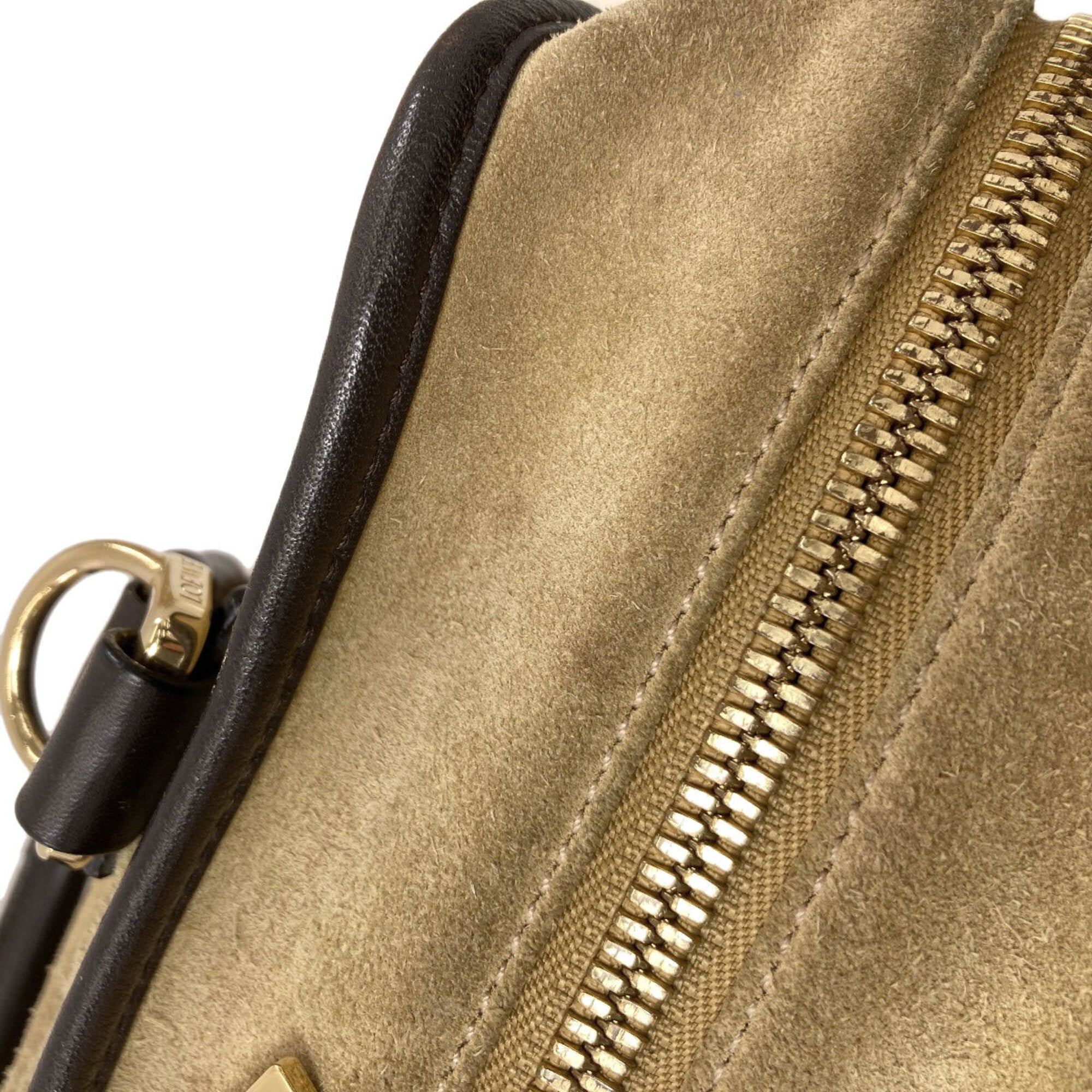 Loewe Brown Suede Handbag (Pre-Owned)