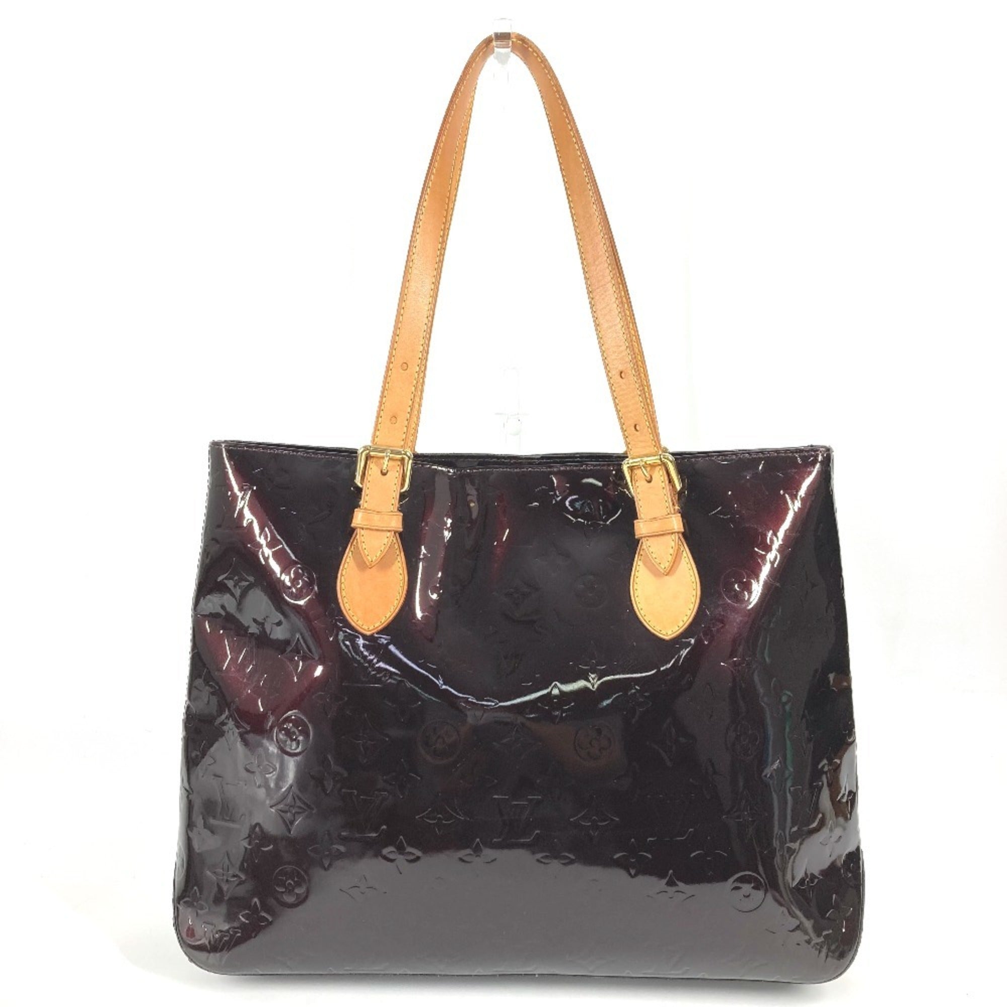 Louis Vuitton Amarante Purple Monogram Vernis Canvas Shoulder Bag Tote Bag (Pre-Owned)