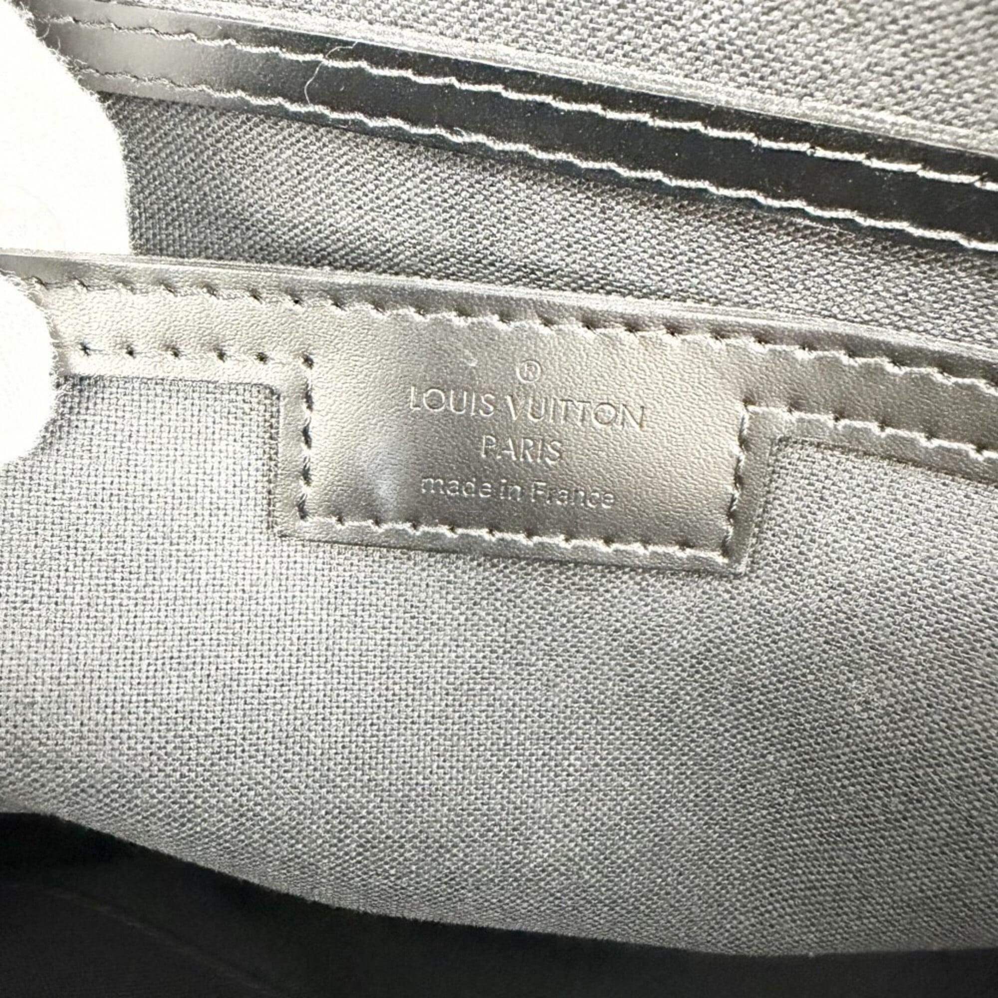 Louis Vuitton Black White Damier Graphite Briefcase Handbag Shoulder Bag (Pre-Owned)