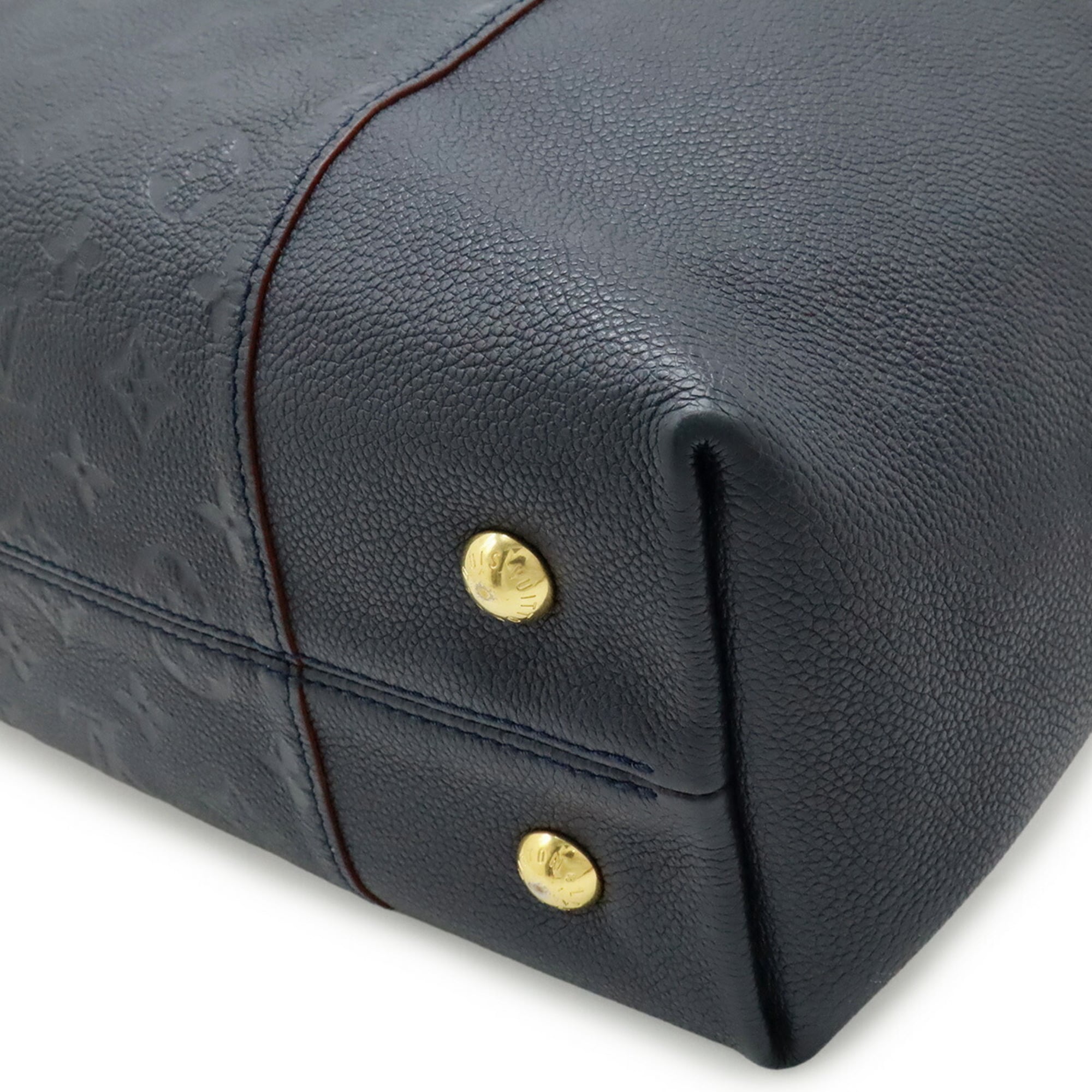 Louis Vuitton Monogram Empreinte Marine Rouge Monogram Empreinte Shoulder Bag (Pre-Owned)
