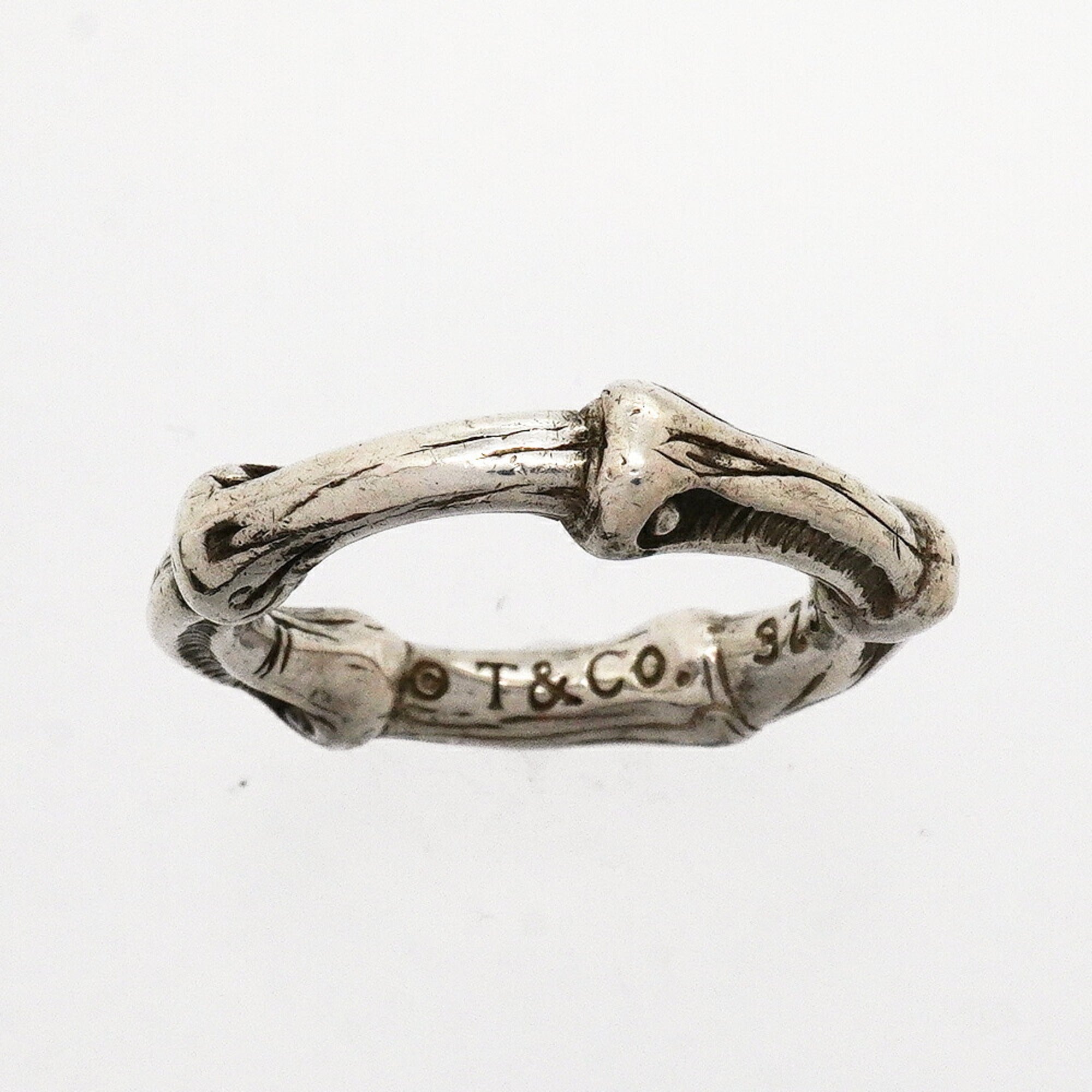 Tiffany Silver 925 Band Ring (Pre-Owned)