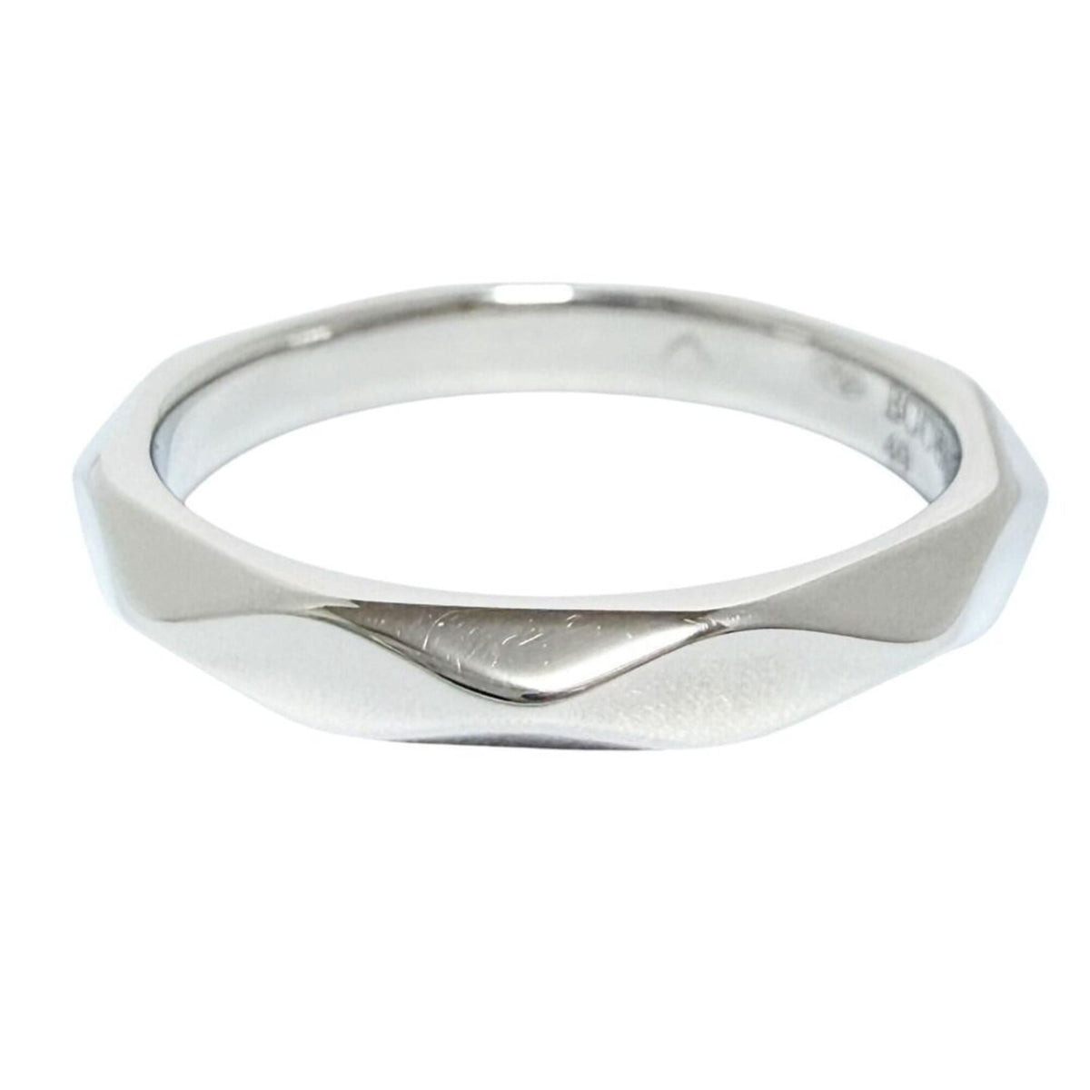 Boucheron Platinum 950 Band Ring (Pre-Owned)
