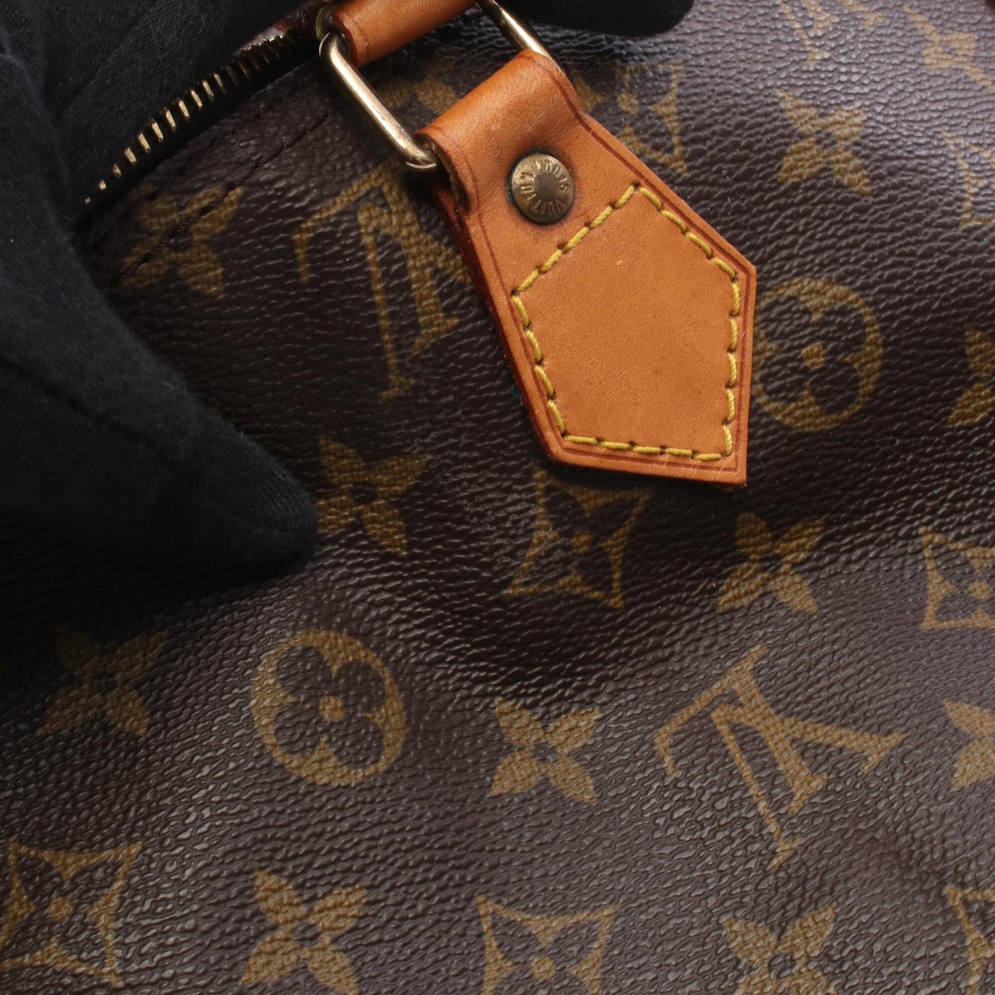 Louis Vuitton Brown Monogram Monogram Leather Handbag (Pre-Owned)