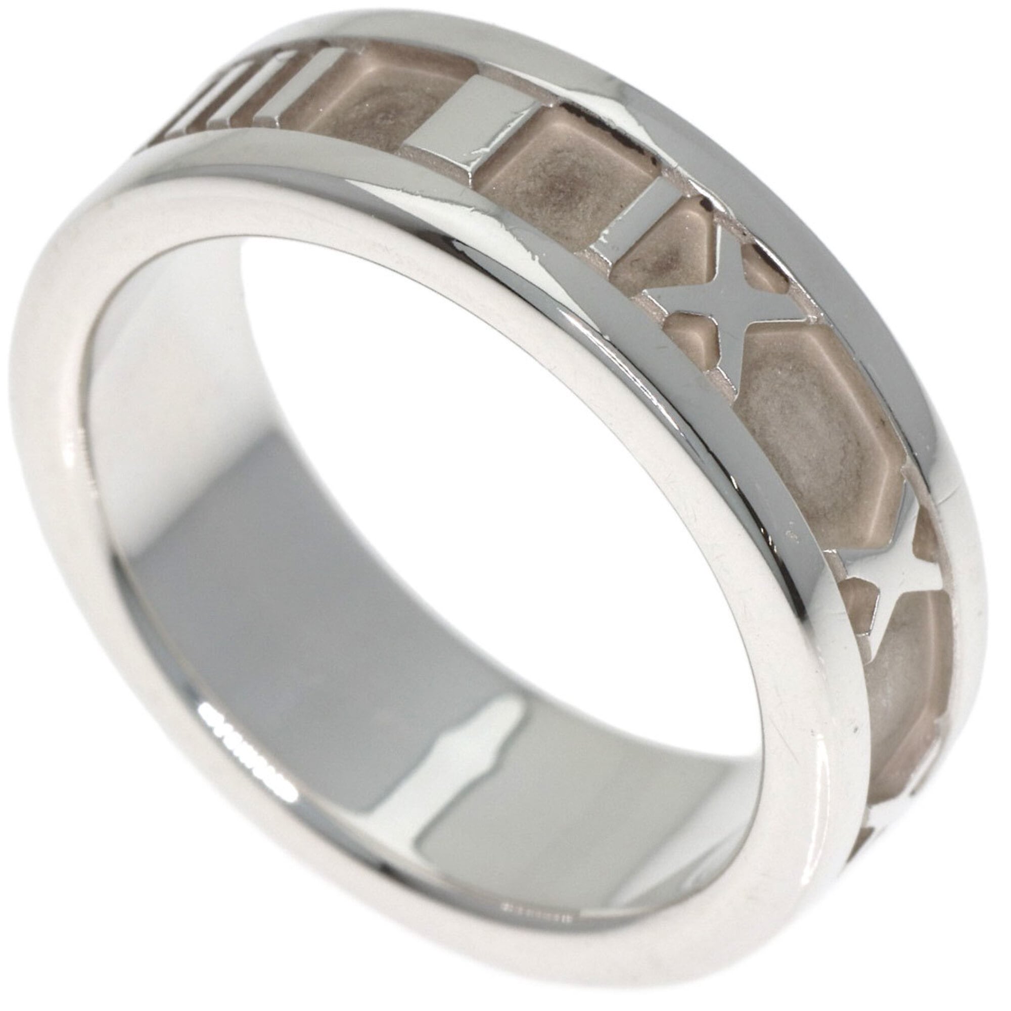 Tiffany Silver Band Ring (Pre-Owned)