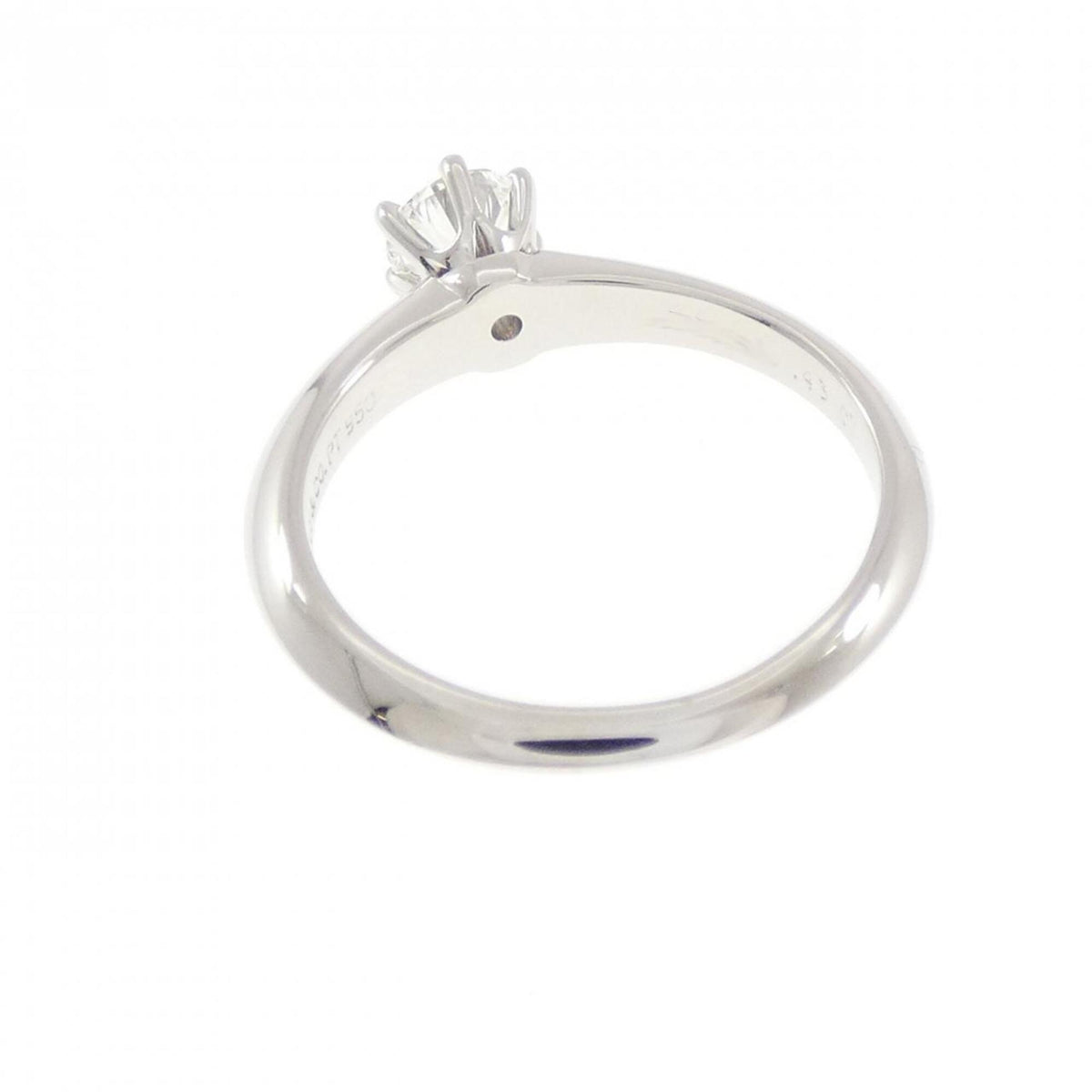 Tiffany Platinum 950 Band Ring (Pre-Owned)