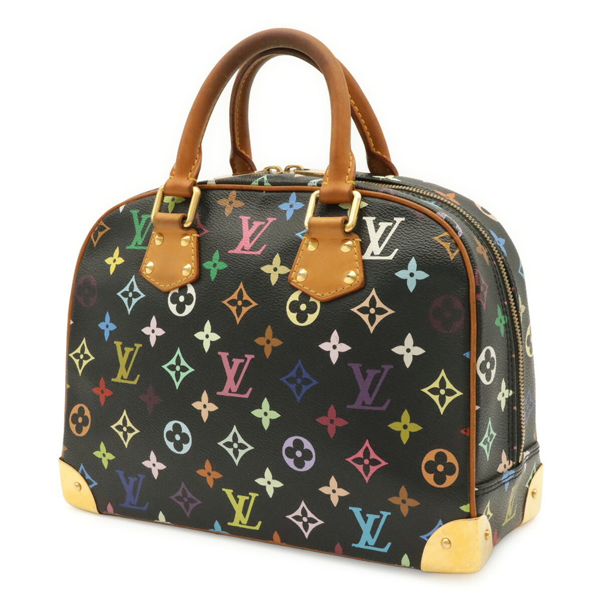 Louis Vuitton Black Monogram Multi-Color Noir Monogram Multicolore Handbag (Pre-Owned)