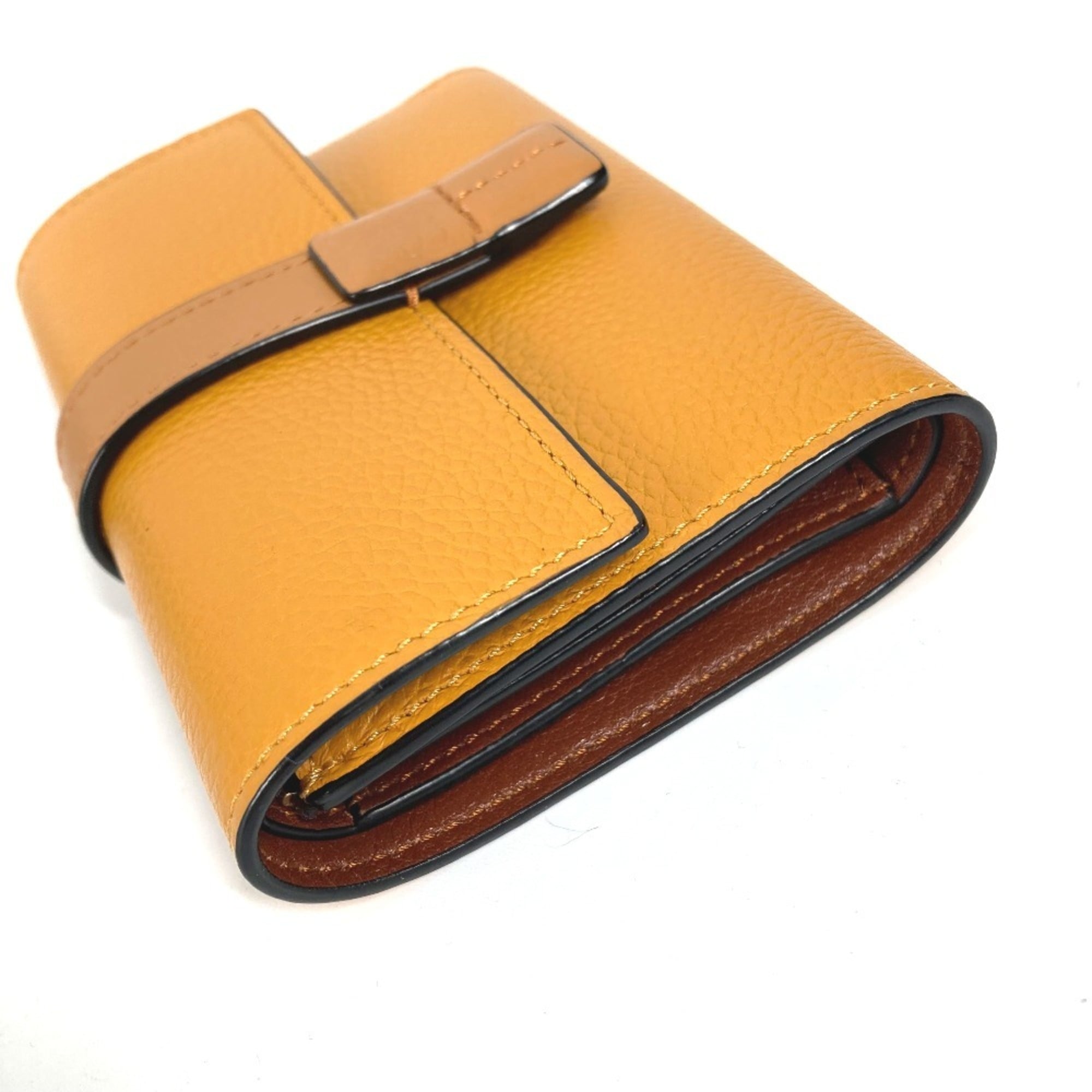 Loewe Brown Leather Wallet (Tri-Fold) (Pre-Owned)